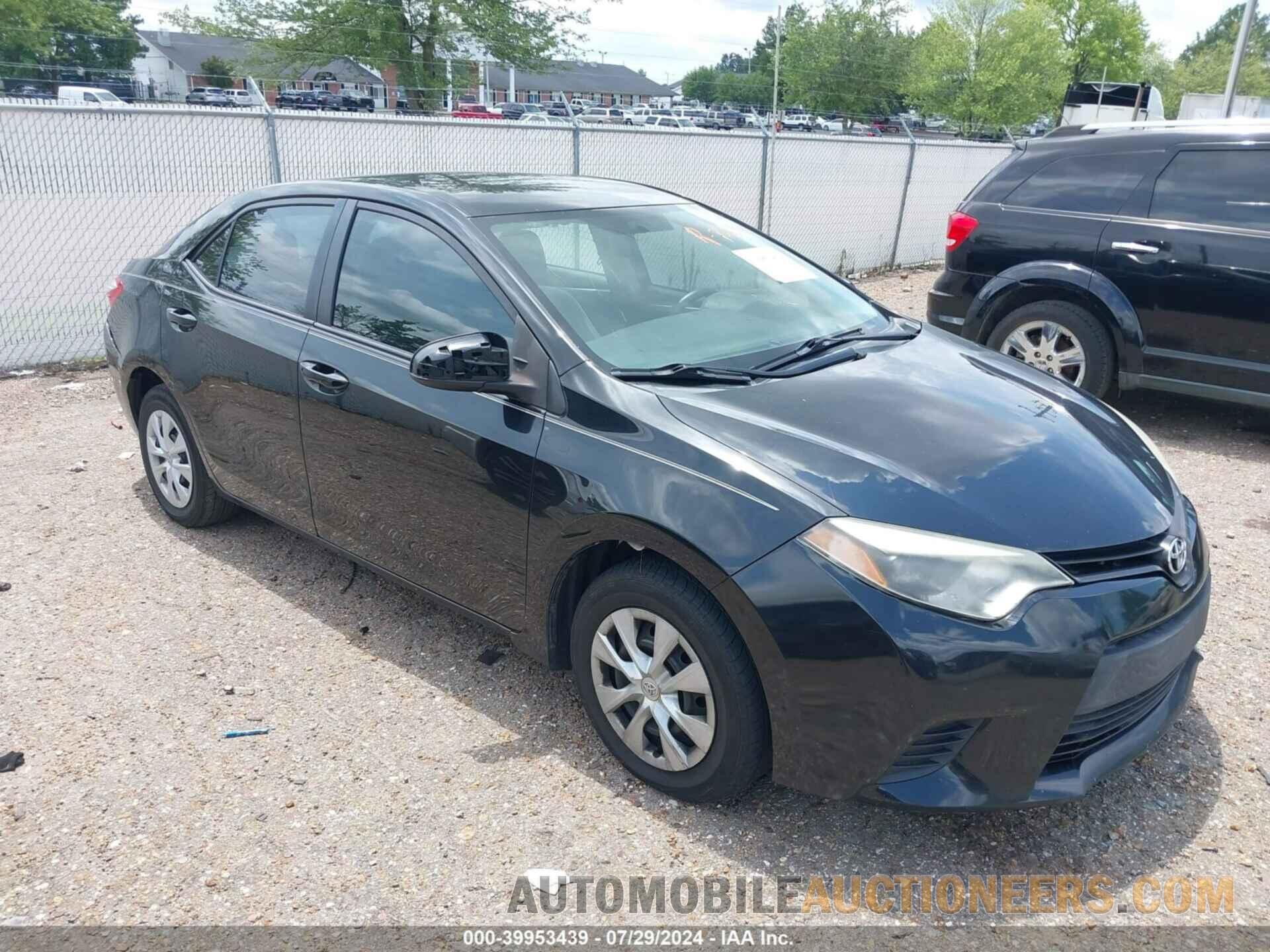 5YFBURHE3FP263499 TOYOTA COROLLA 2015