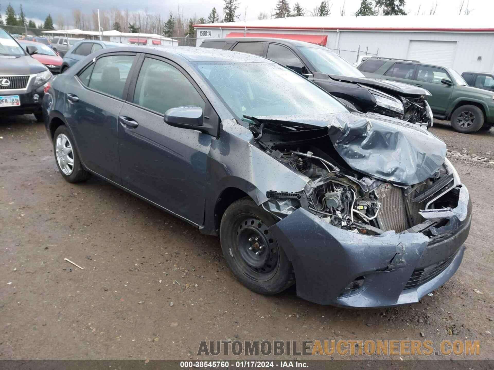 5YFBURHE3FP264510 TOYOTA COROLLA 2015