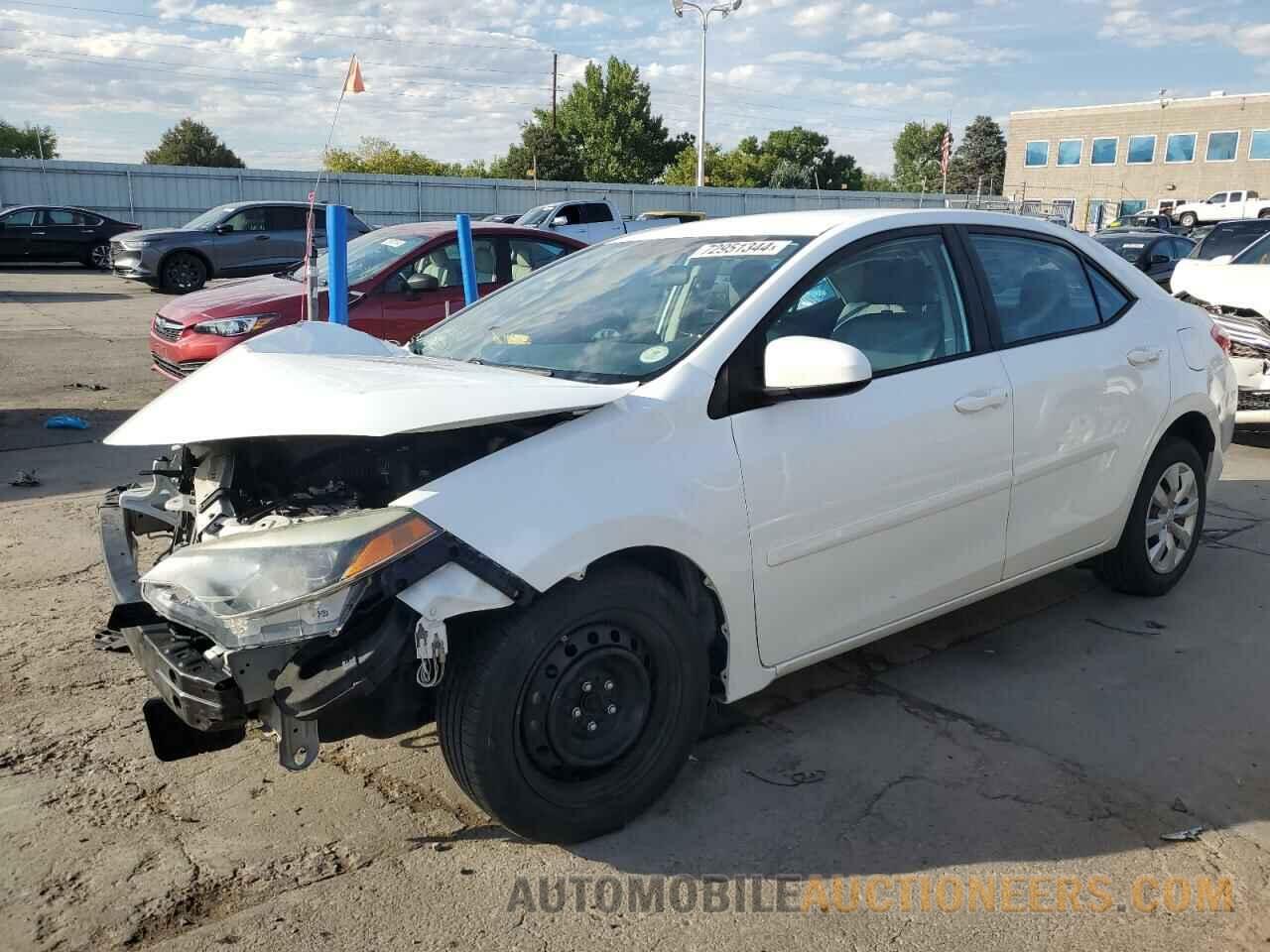 5YFBURHE3FP265804 TOYOTA COROLLA 2015