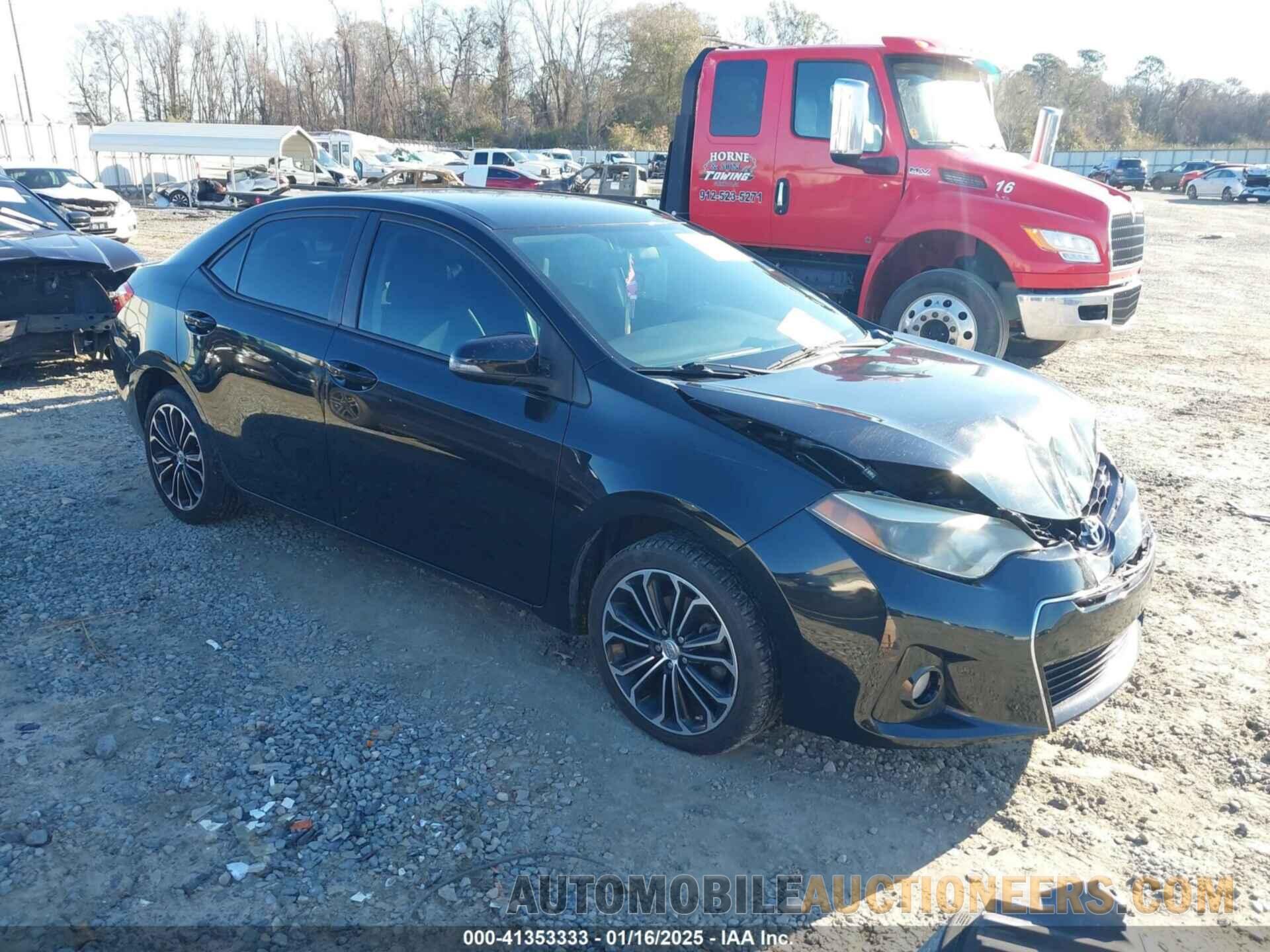 5YFBURHE3FP268587 TOYOTA COROLLA 2015