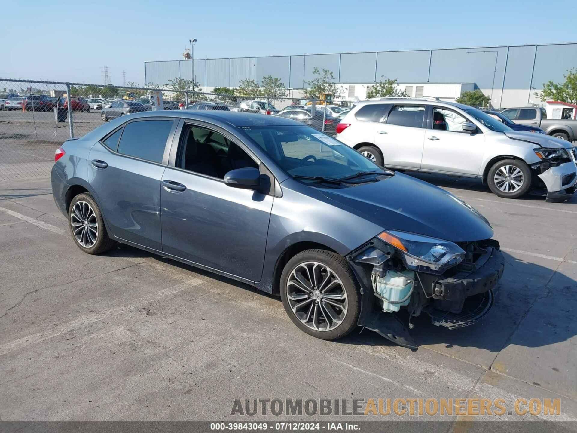 5YFBURHE3FP269593 TOYOTA COROLLA 2015