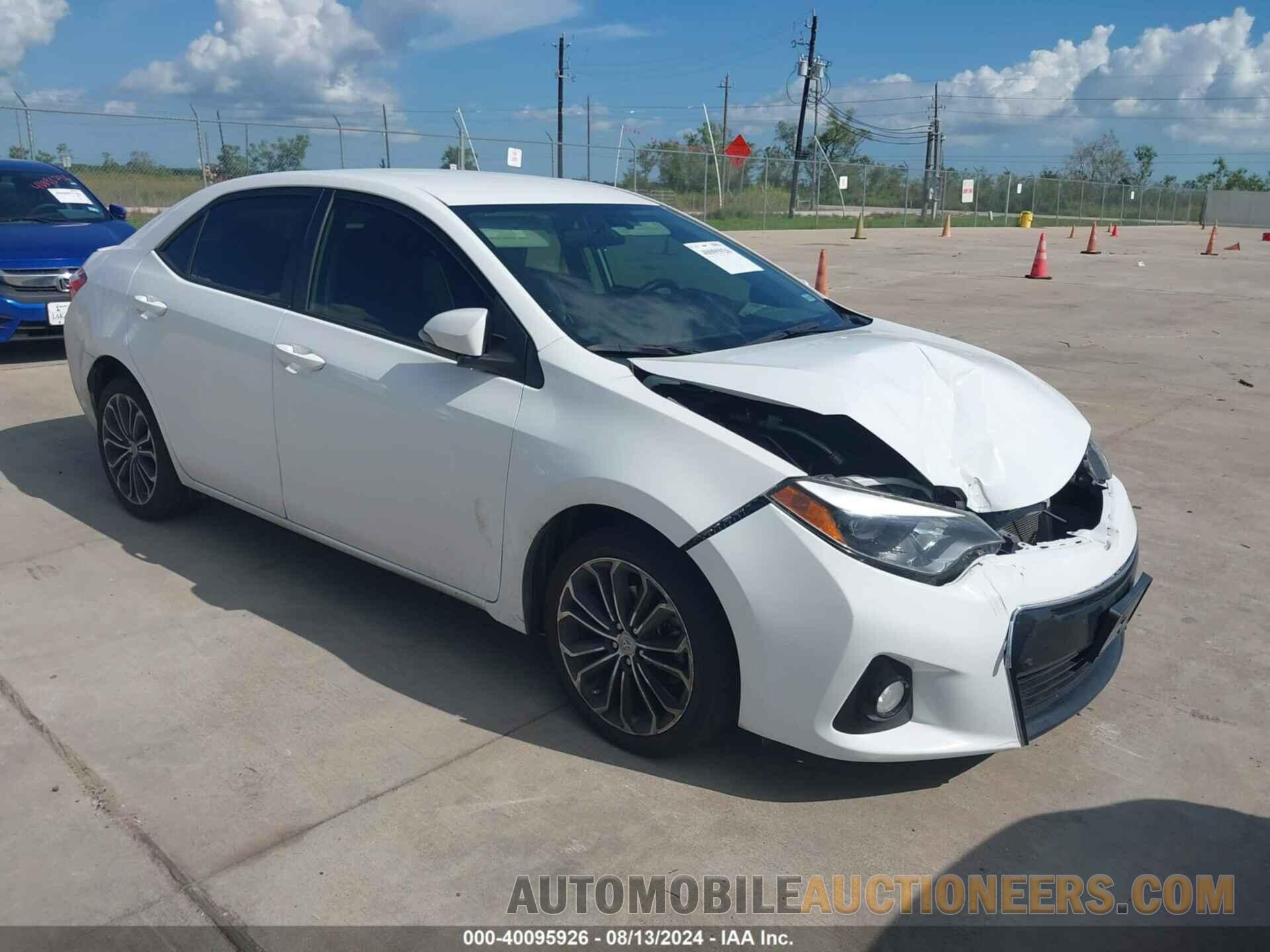 5YFBURHE3FP273711 TOYOTA COROLLA 2015