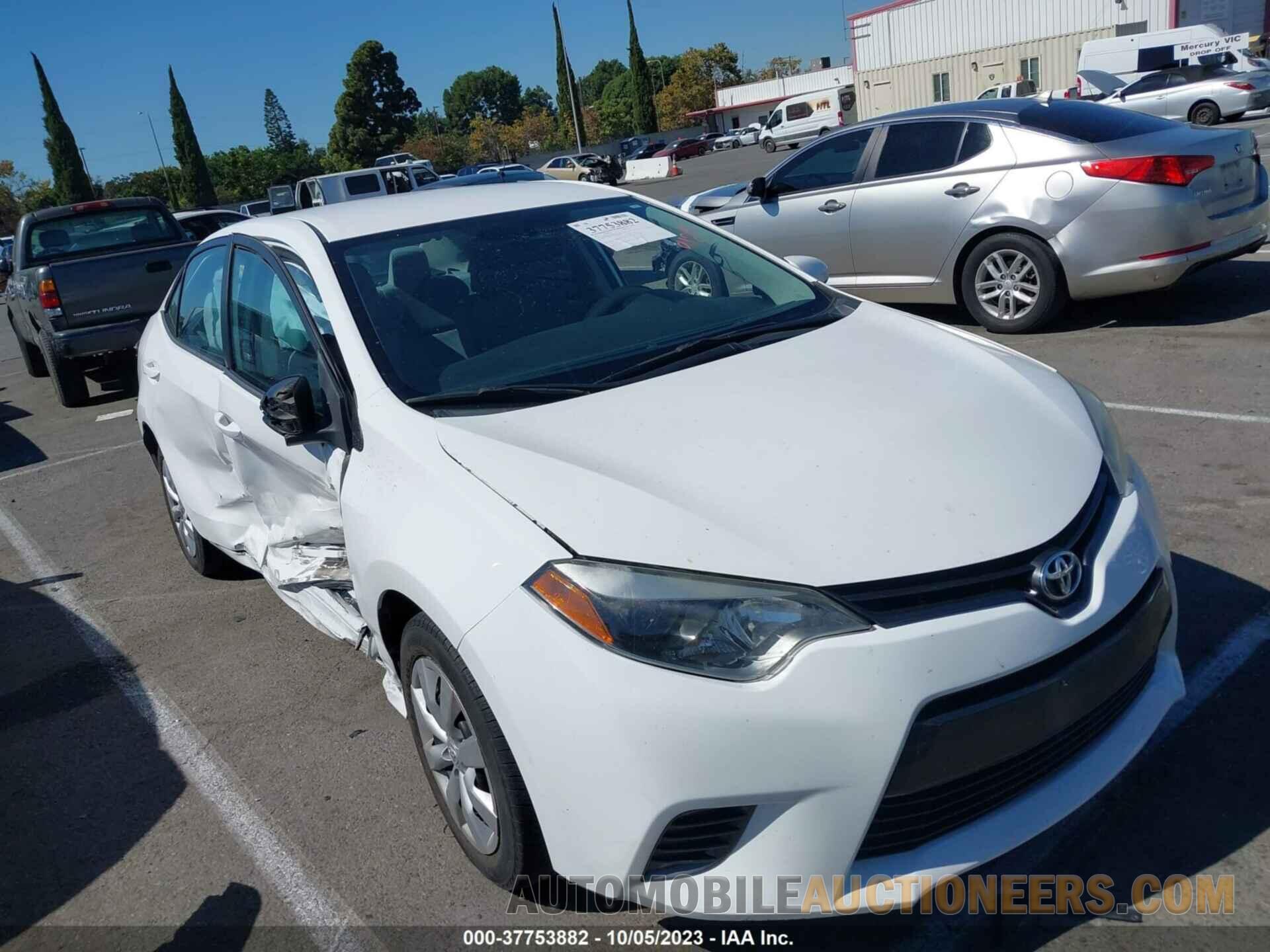 5YFBURHE3FP277614 TOYOTA COROLLA 2015