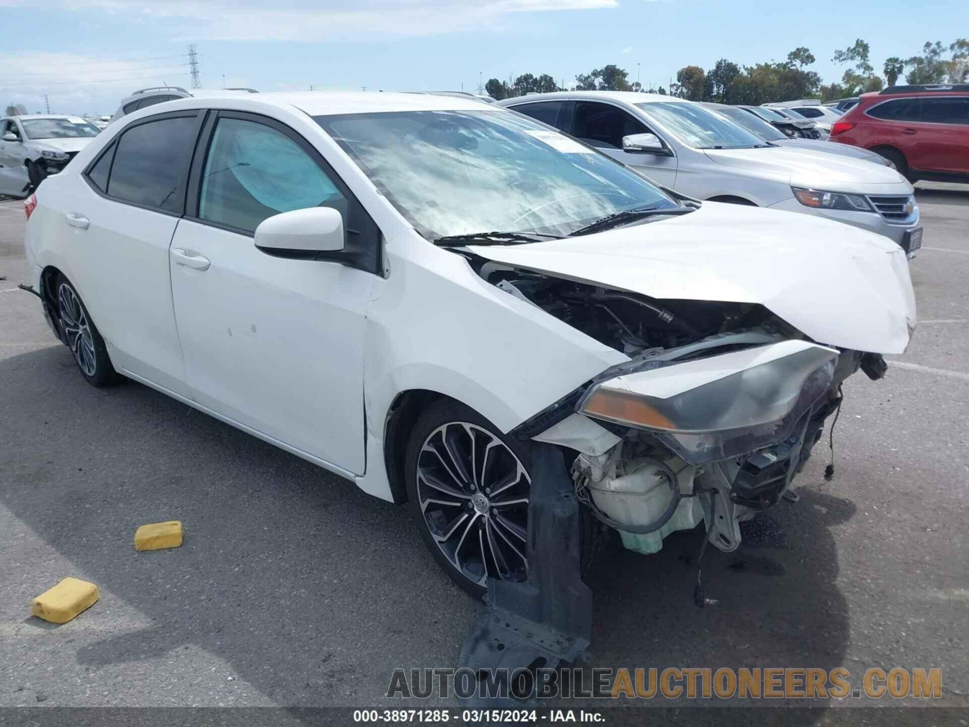 5YFBURHE3FP281663 TOYOTA COROLLA 2015