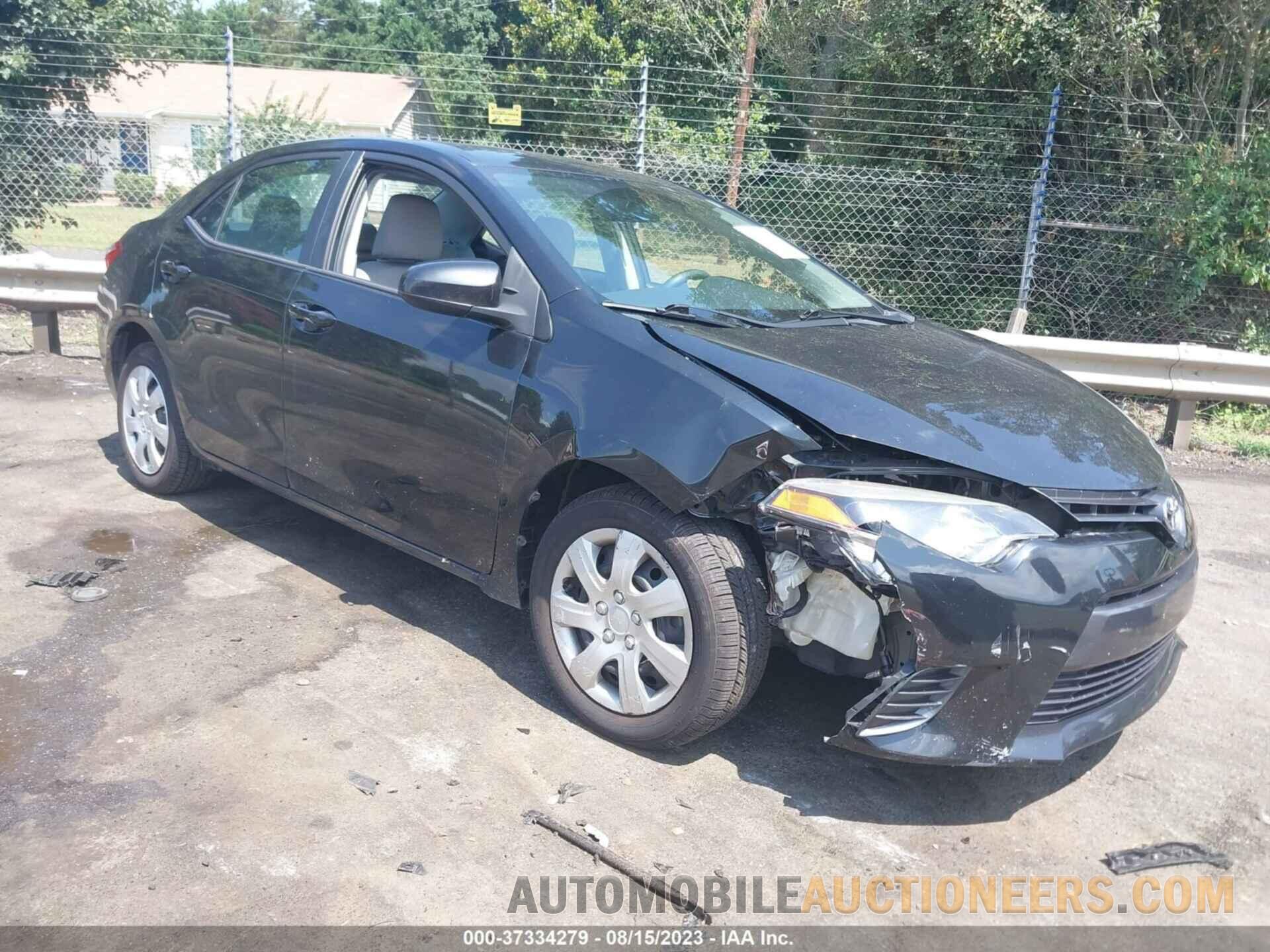 5YFBURHE3FP284451 TOYOTA COROLLA 2015