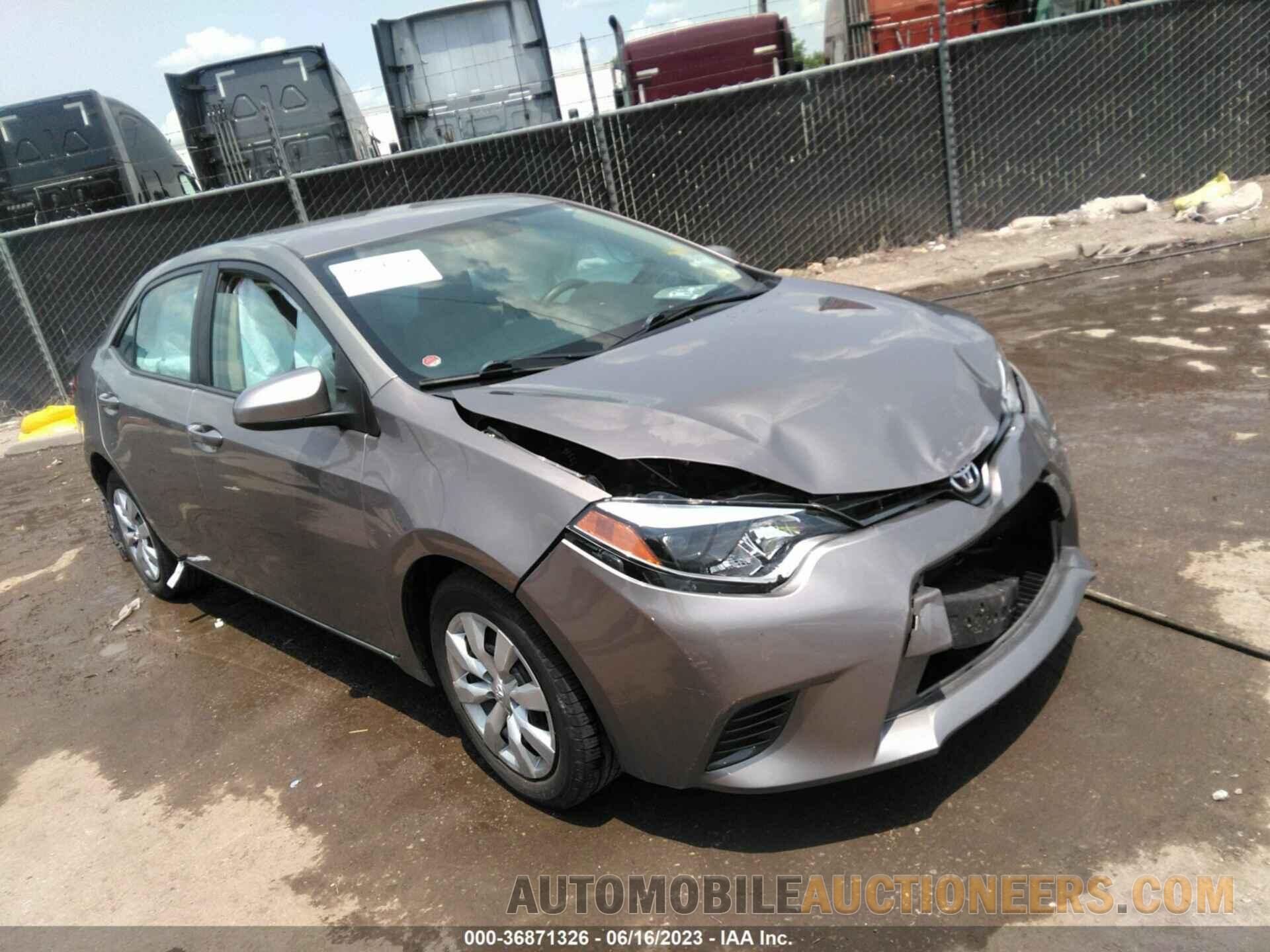 5YFBURHE3FP291674 TOYOTA COROLLA 2015