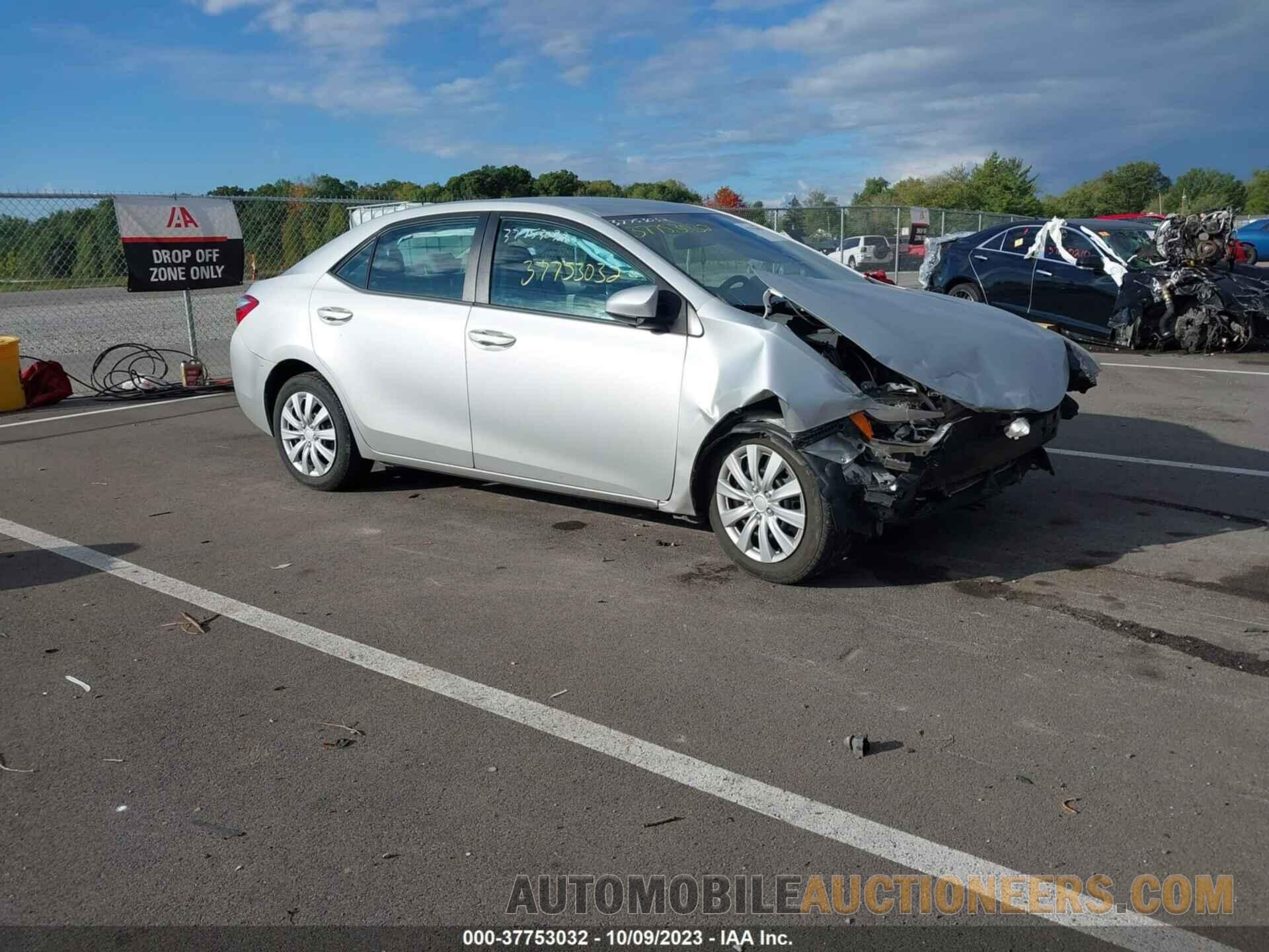 5YFBURHE3FP292498 TOYOTA COROLLA 2015