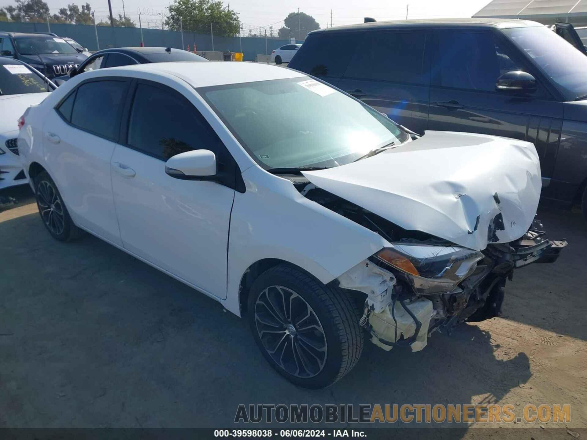 5YFBURHE3FP297068 TOYOTA COROLLA 2015