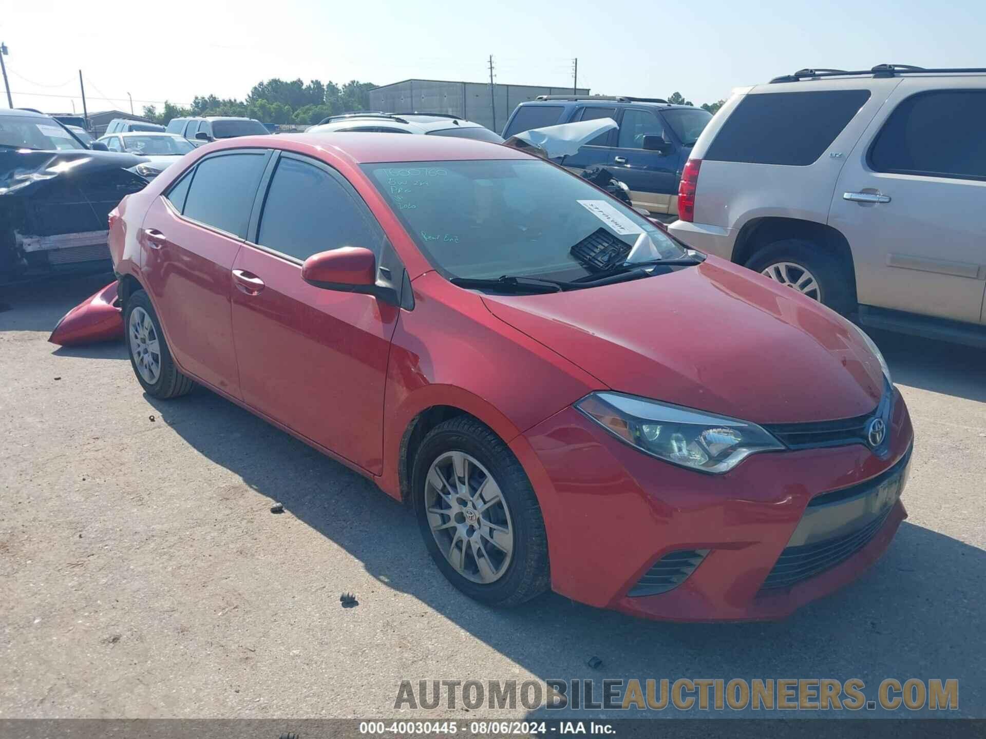 5YFBURHE3FP297524 TOYOTA COROLLA 2015