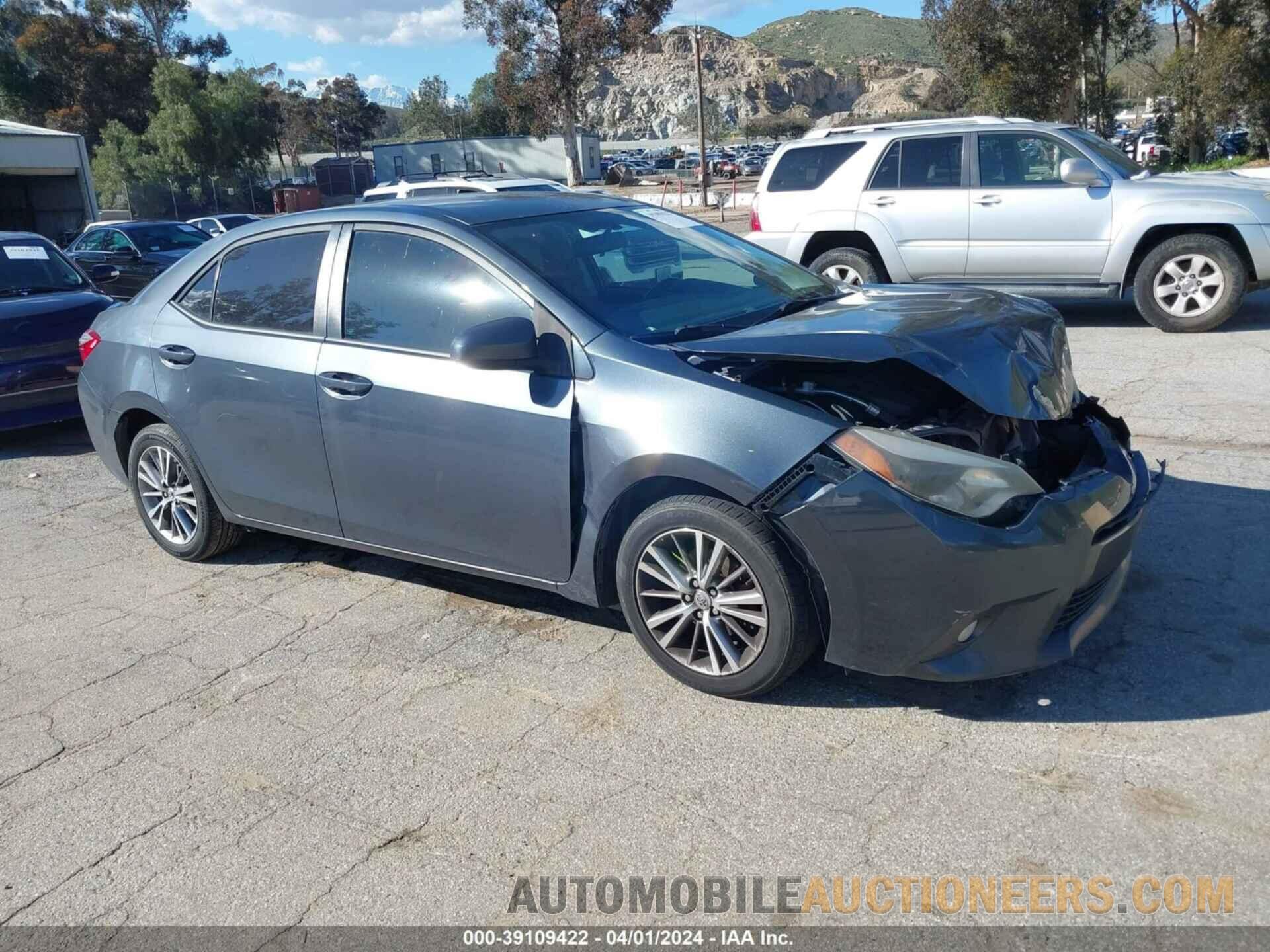 5YFBURHE3FP298527 TOYOTA COROLLA 2015