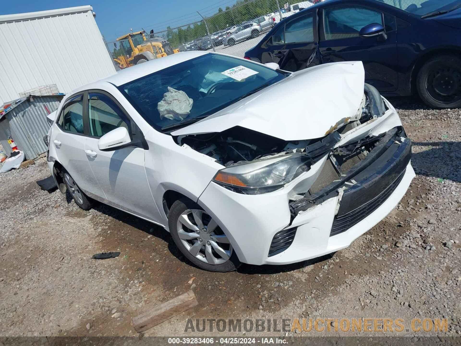 5YFBURHE3FP300292 TOYOTA COROLLA 2015