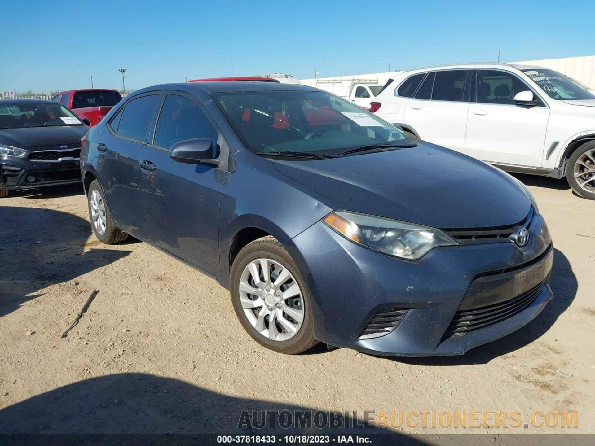 5YFBURHE3FP304262 TOYOTA COROLLA 2015