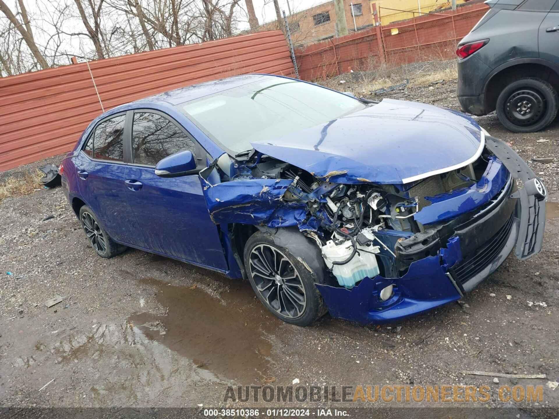 5YFBURHE3FP315018 TOYOTA COROLLA 2015