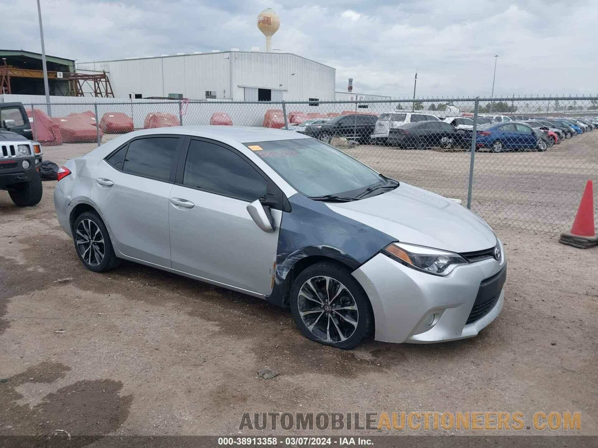 5YFBURHE3FP316458 TOYOTA COROLLA 2015