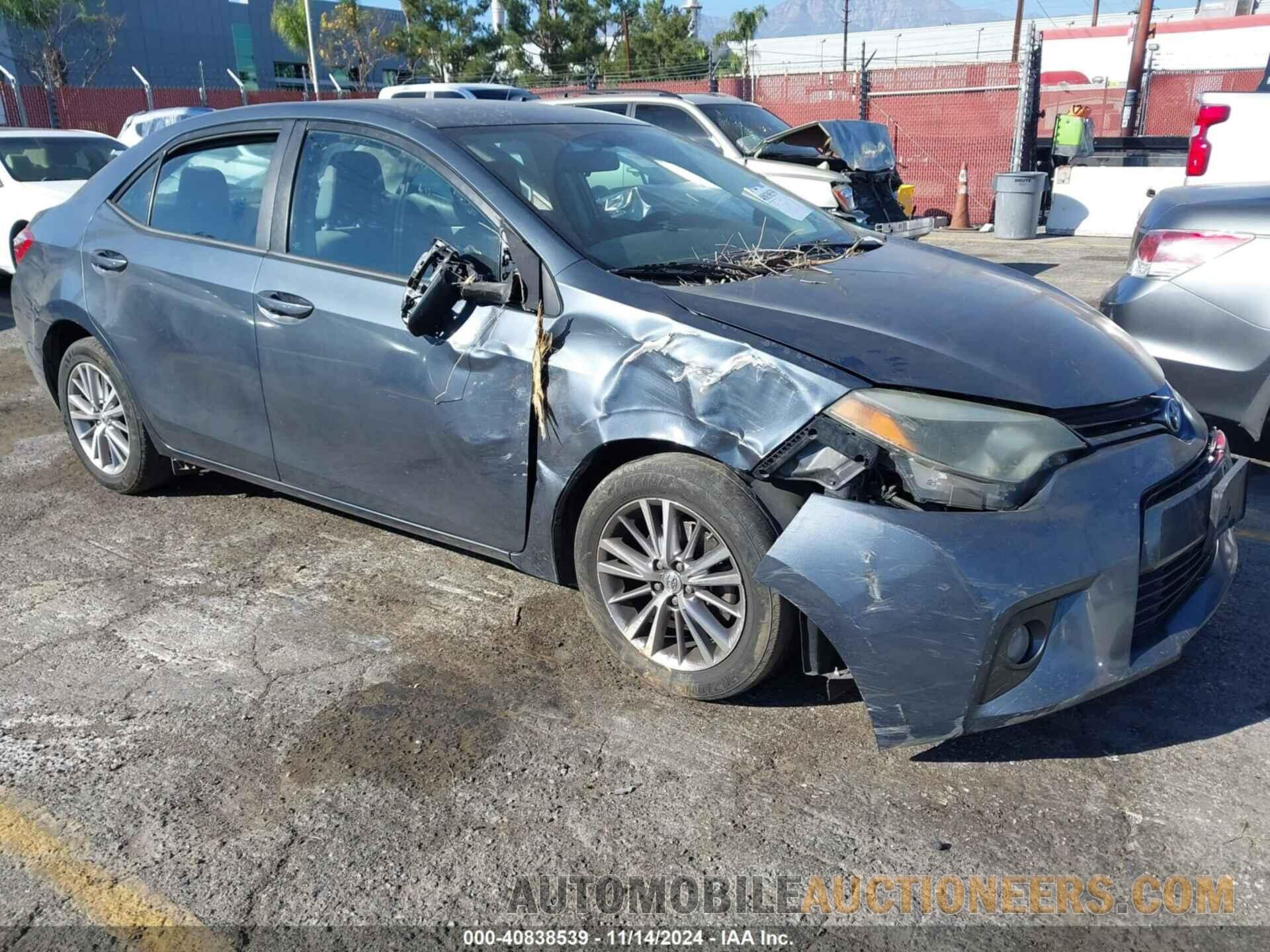 5YFBURHE3FP316718 TOYOTA COROLLA 2015