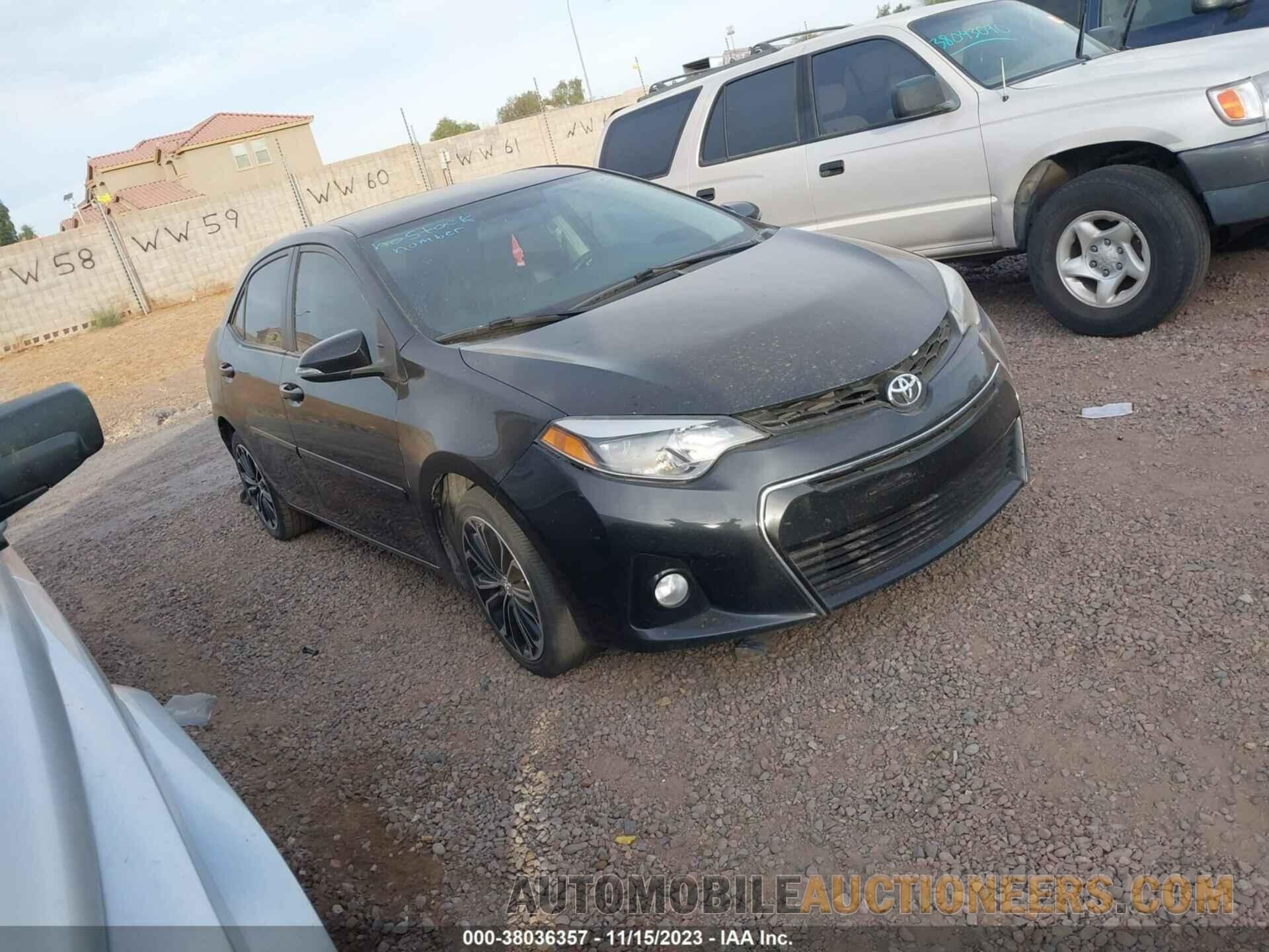 5YFBURHE3FP327301 TOYOTA COROLLA 2015