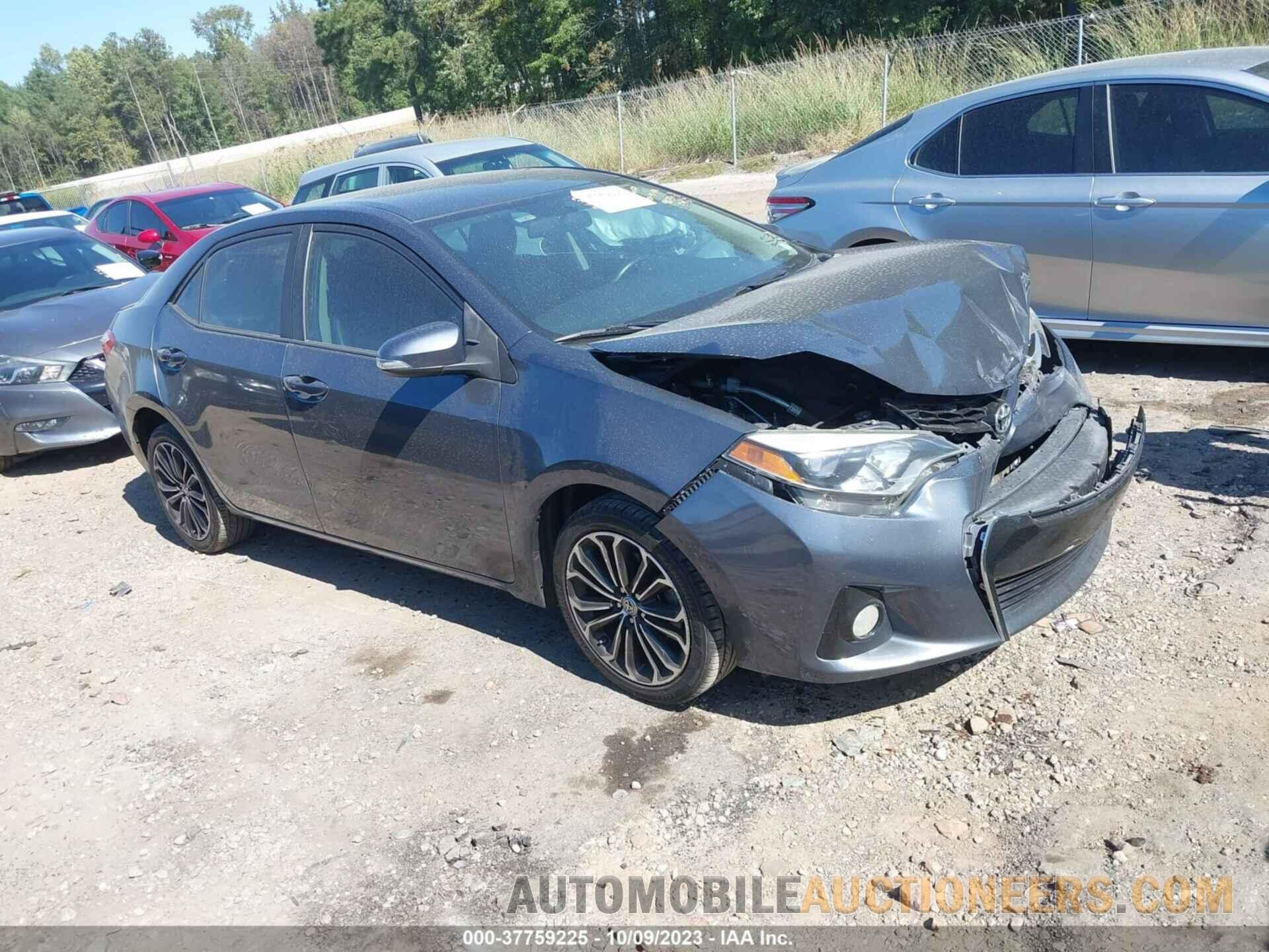 5YFBURHE3FP329825 TOYOTA COROLLA 2015