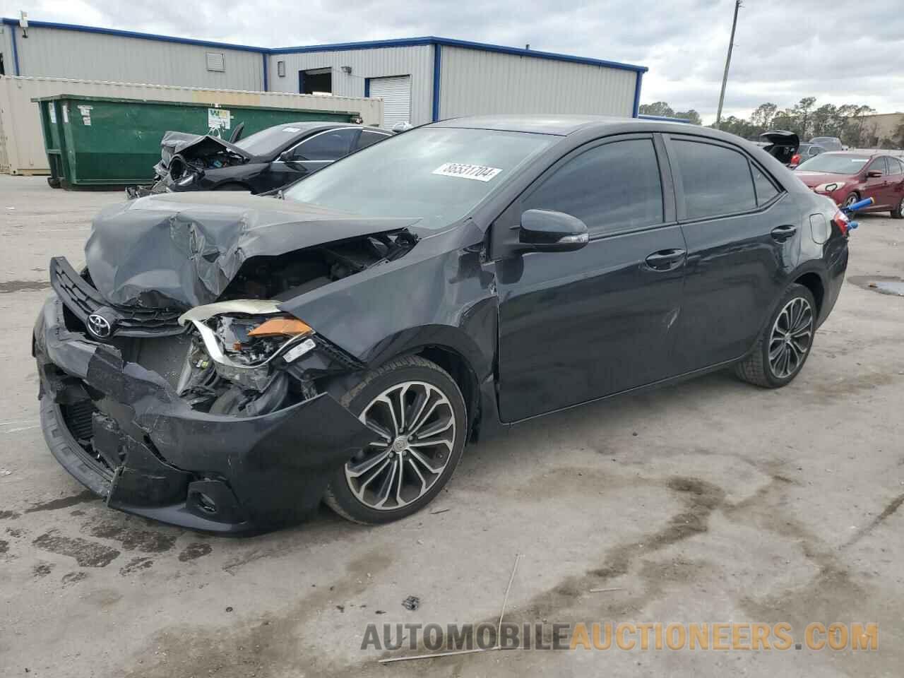 5YFBURHE3FP340324 TOYOTA COROLLA 2015