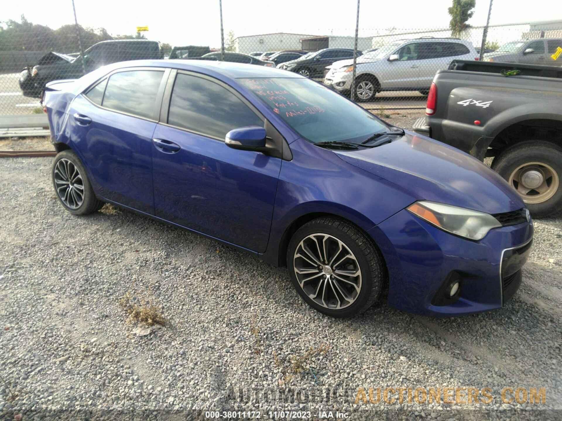 5YFBURHE3FP342588 TOYOTA COROLLA 2015