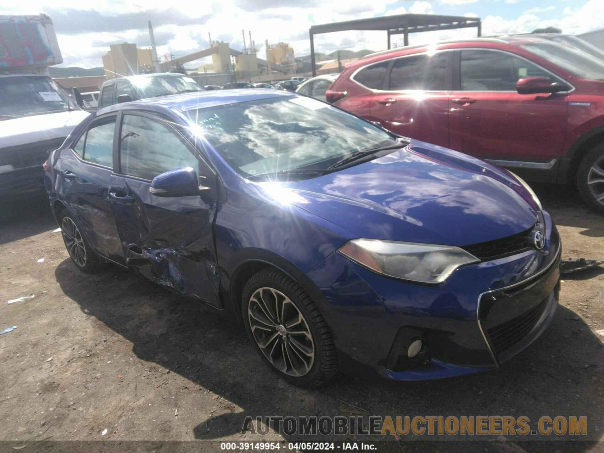 5YFBURHE3FP349251 TOYOTA COROLLA 2015