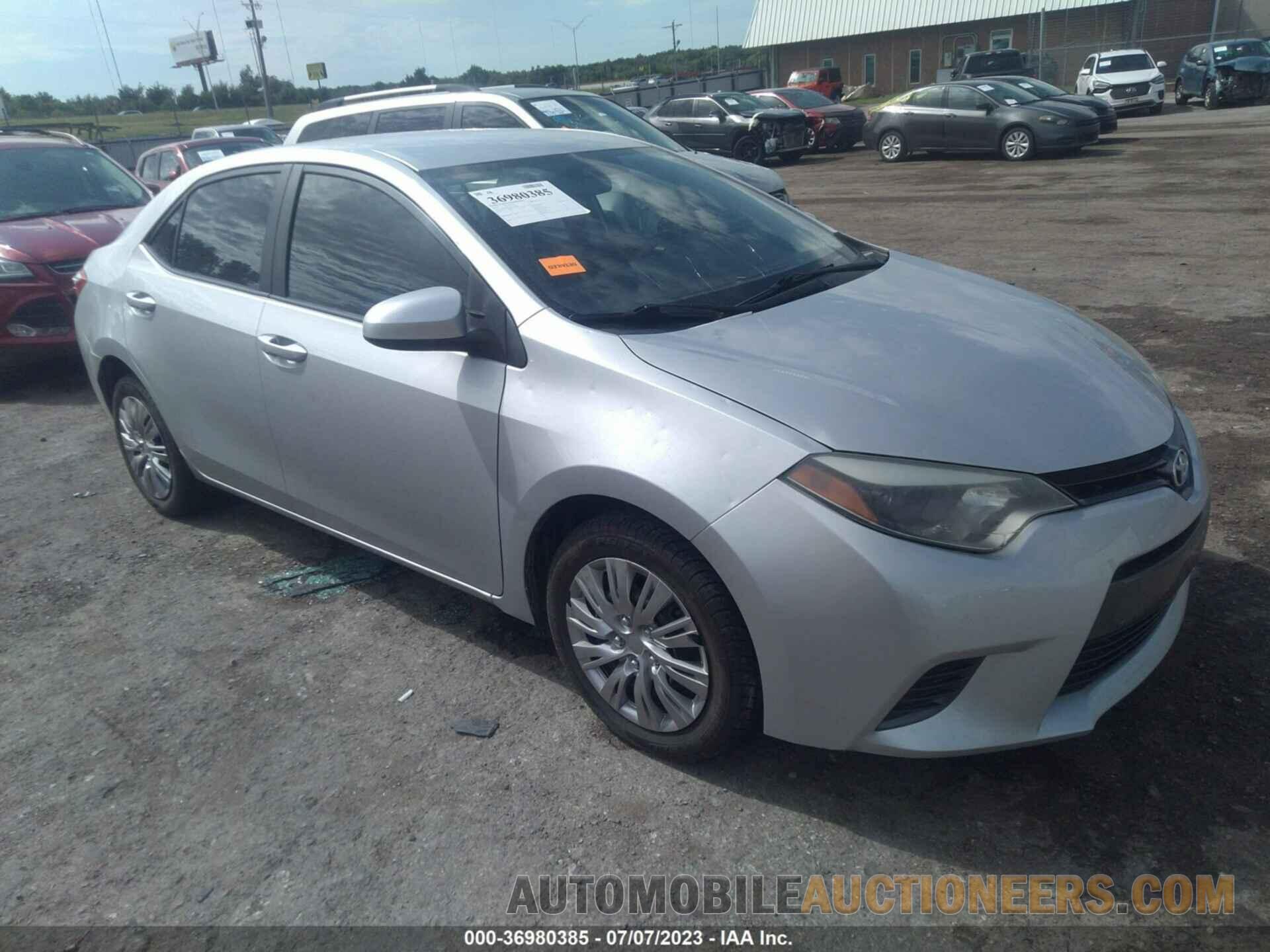 5YFBURHE3FP351016 TOYOTA COROLLA 2015