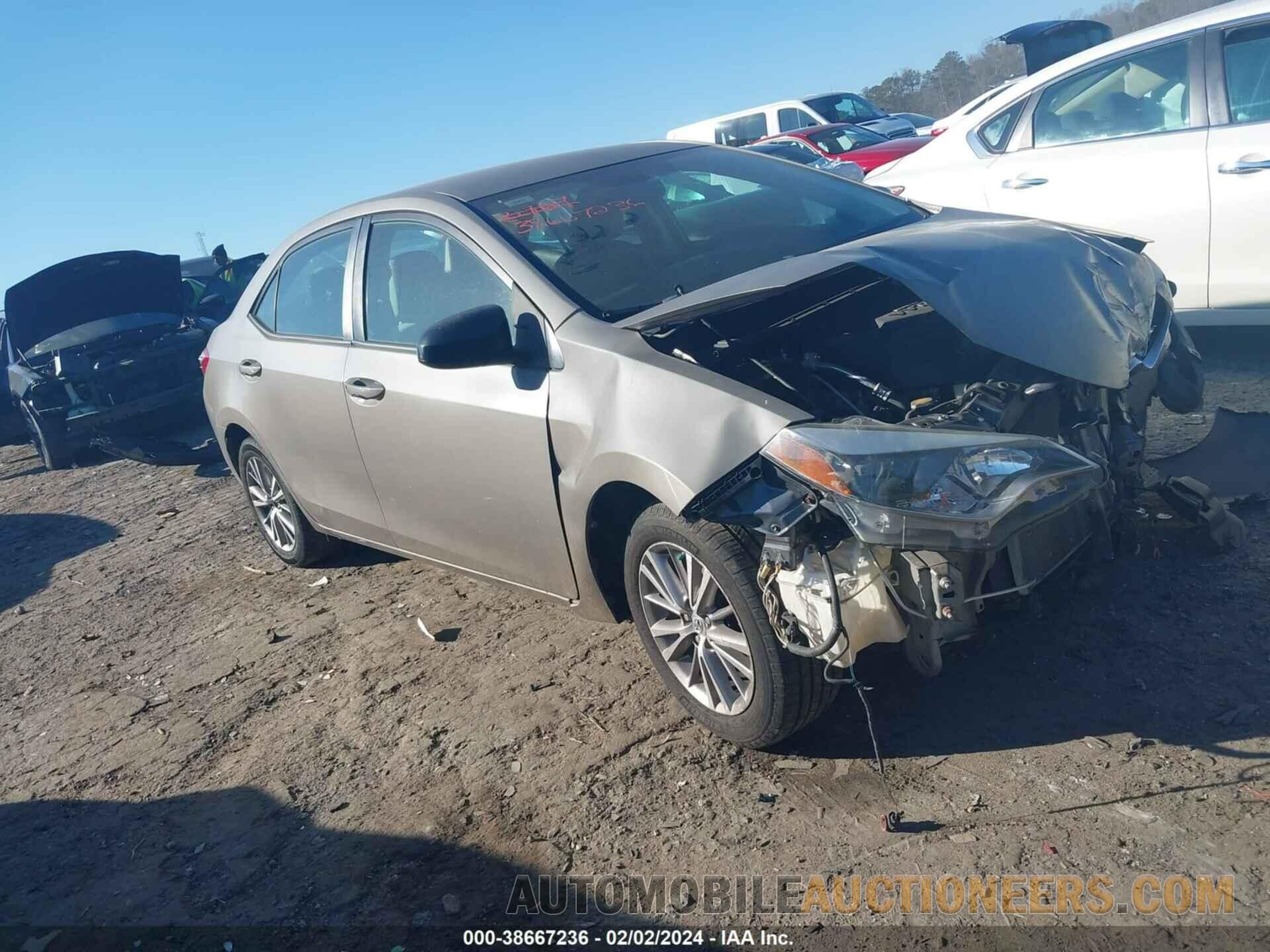 5YFBURHE3FP358595 TOYOTA COROLLA 2015