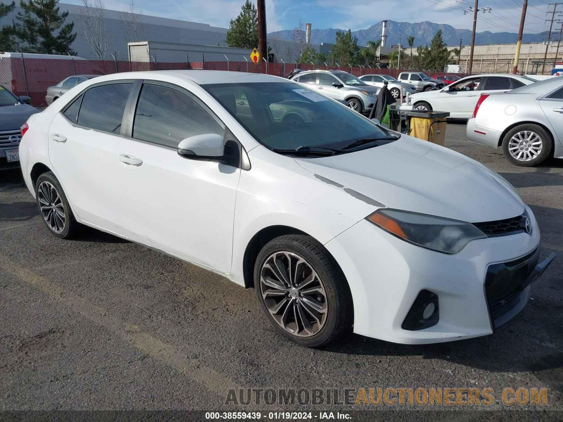 5YFBURHE3FP363179 TOYOTA COROLLA 2015