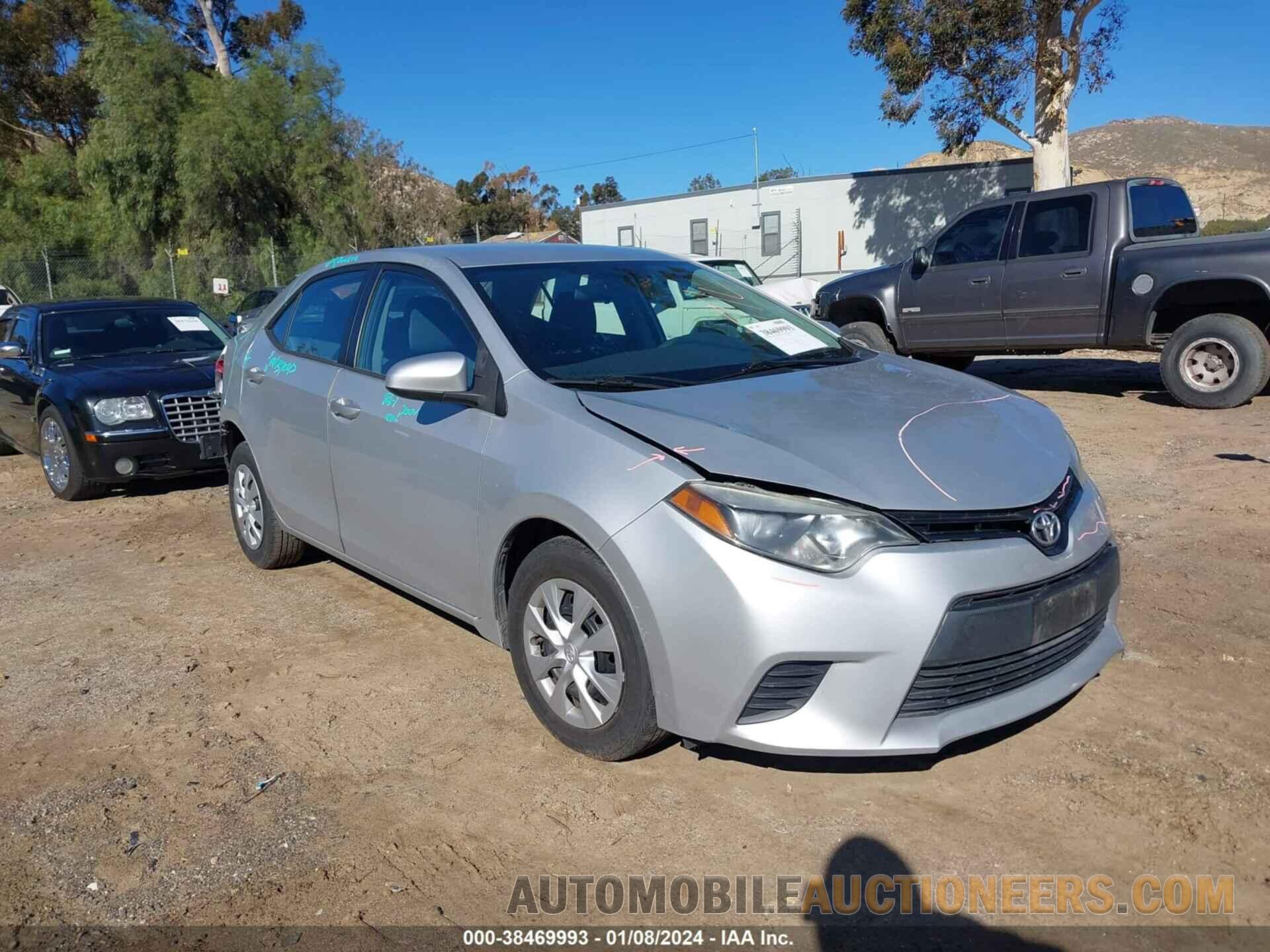 5YFBURHE3GP366049 TOYOTA COROLLA 2016