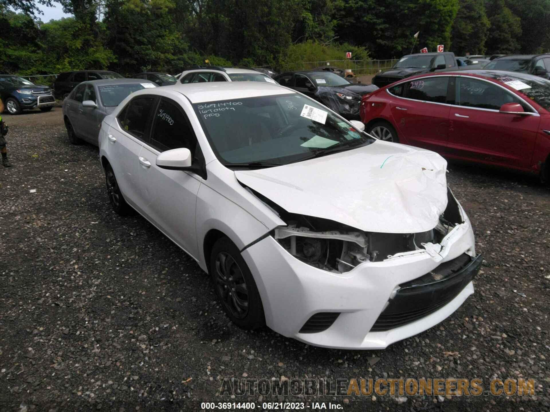 5YFBURHE3GP367895 TOYOTA COROLLA 2016