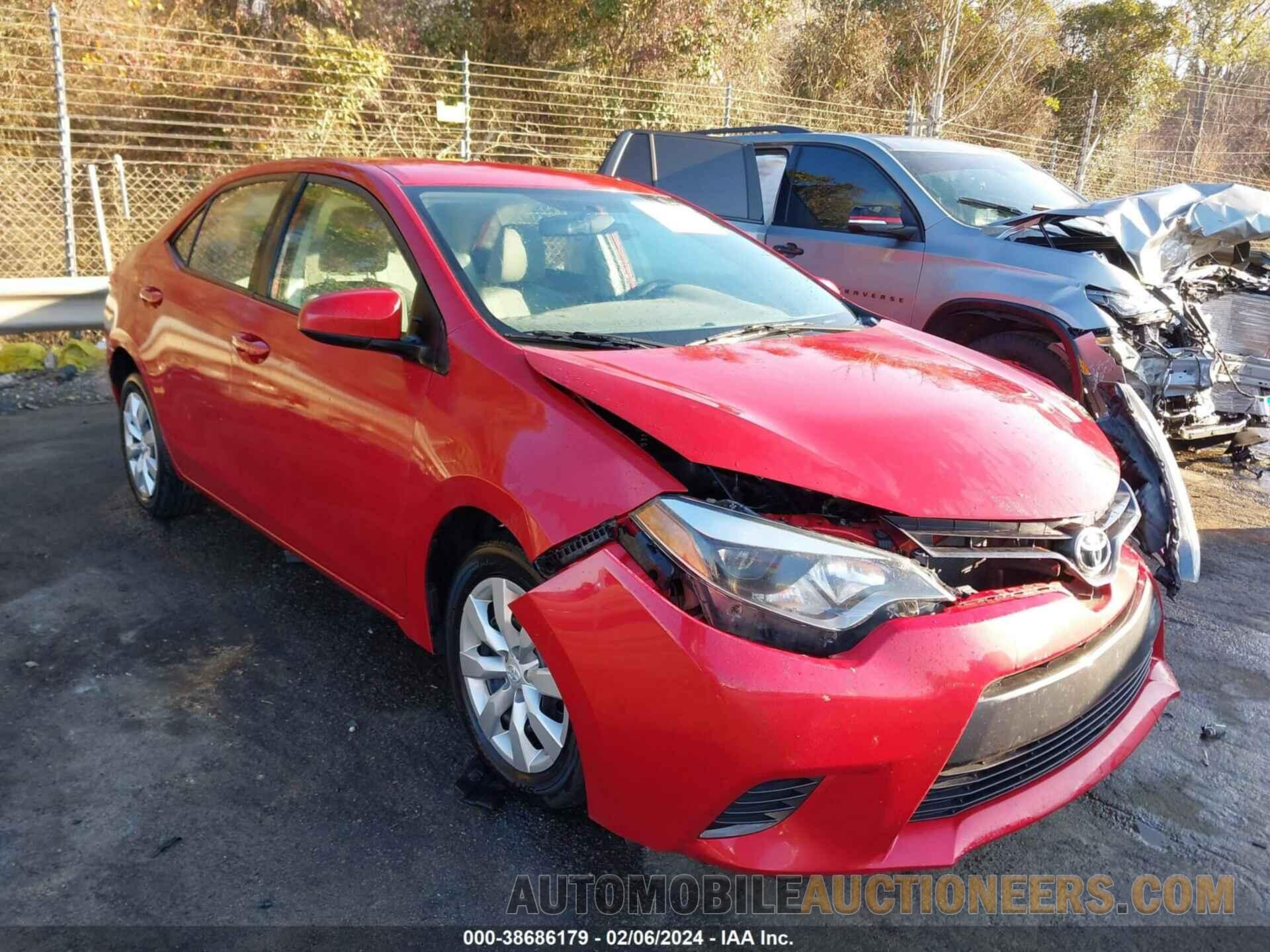 5YFBURHE3GP368805 TOYOTA COROLLA 2016