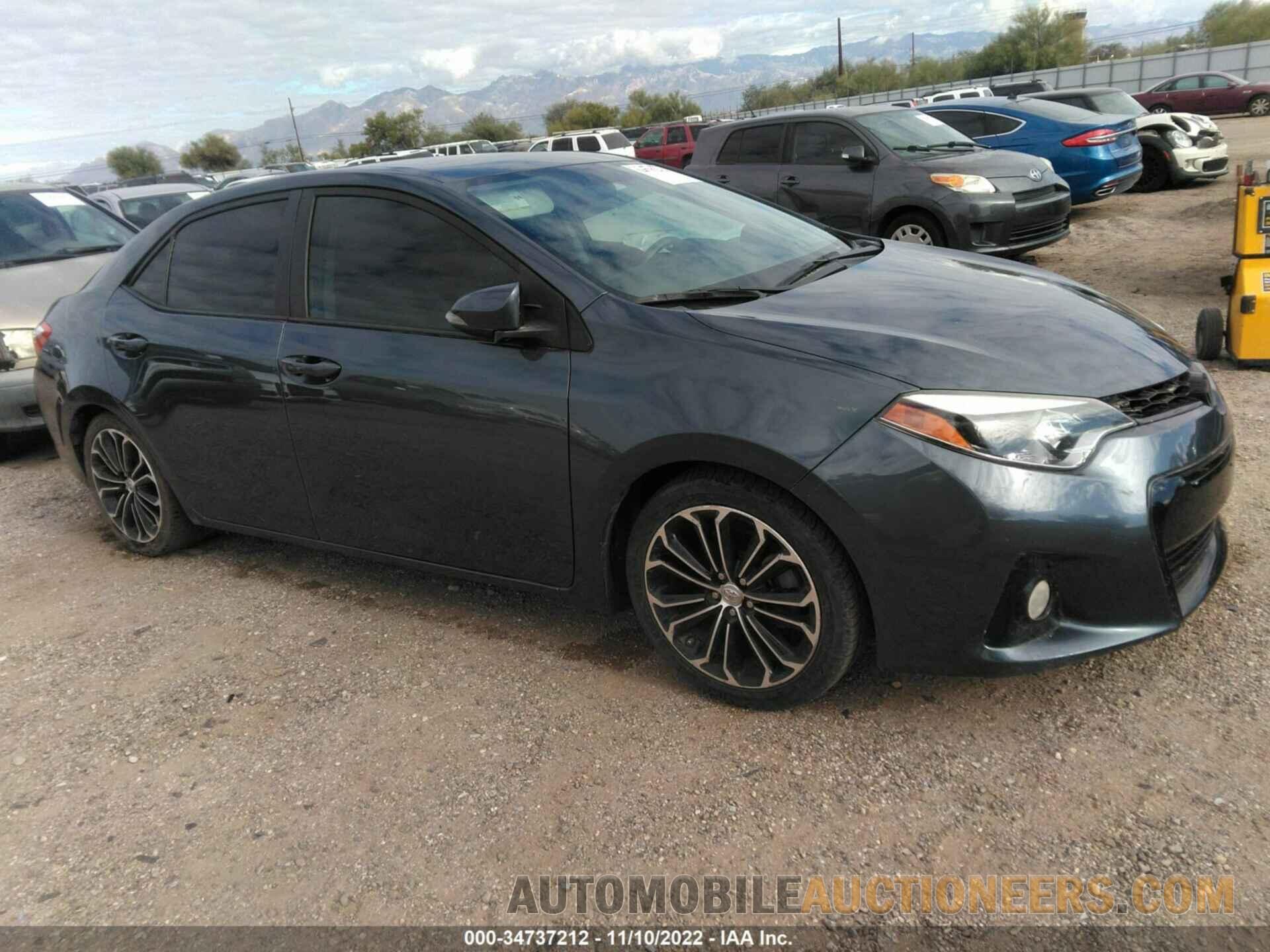 5YFBURHE3GP376239 TOYOTA COROLLA 2016