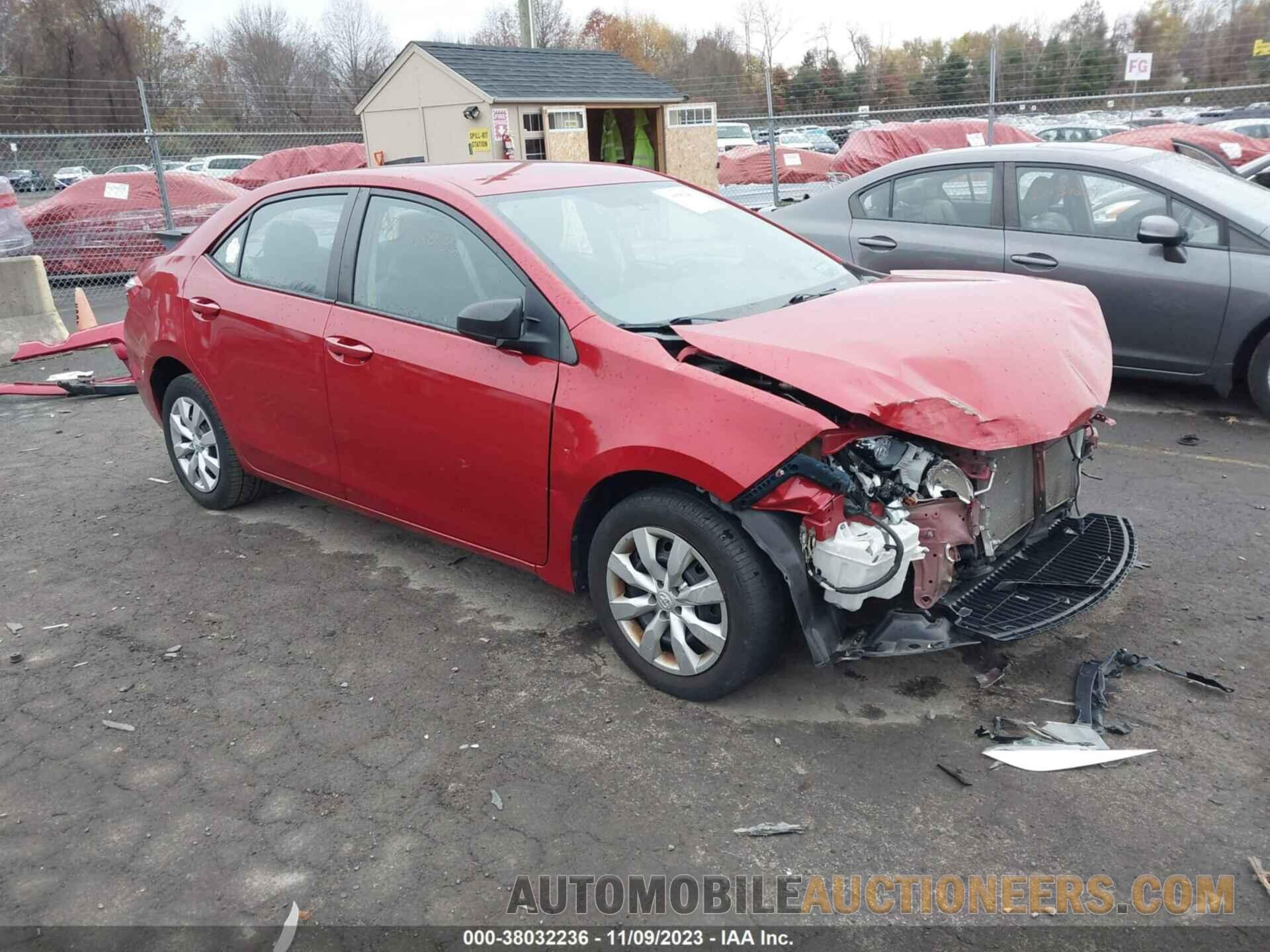 5YFBURHE3GP377617 TOYOTA COROLLA 2016