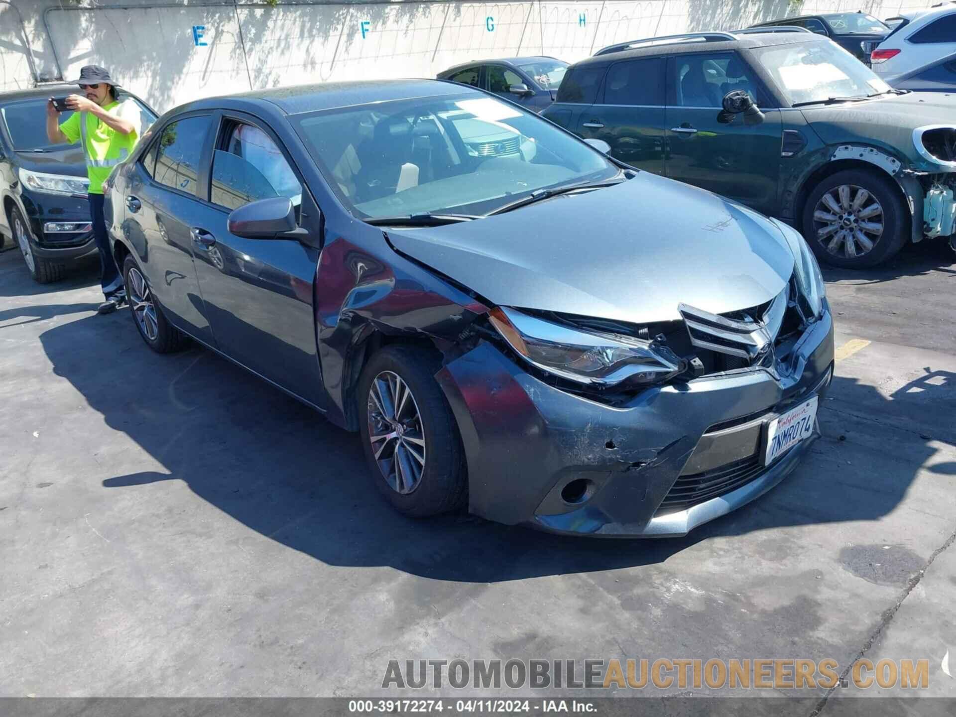 5YFBURHE3GP381439 TOYOTA COROLLA 2016