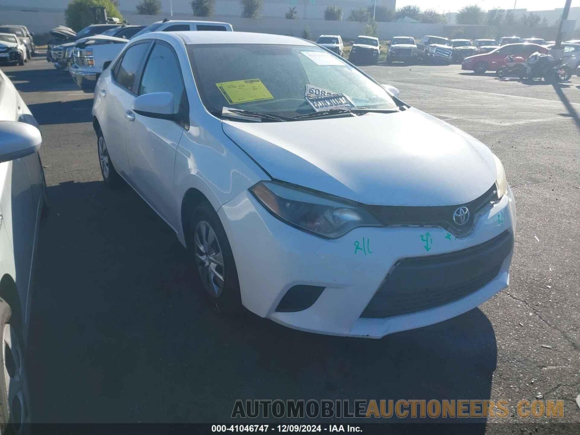 5YFBURHE3GP391632 TOYOTA COROLLA 2016