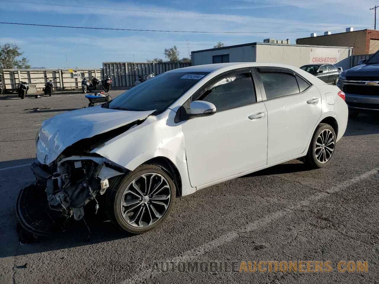 5YFBURHE3GP394319 TOYOTA COROLLA 2016