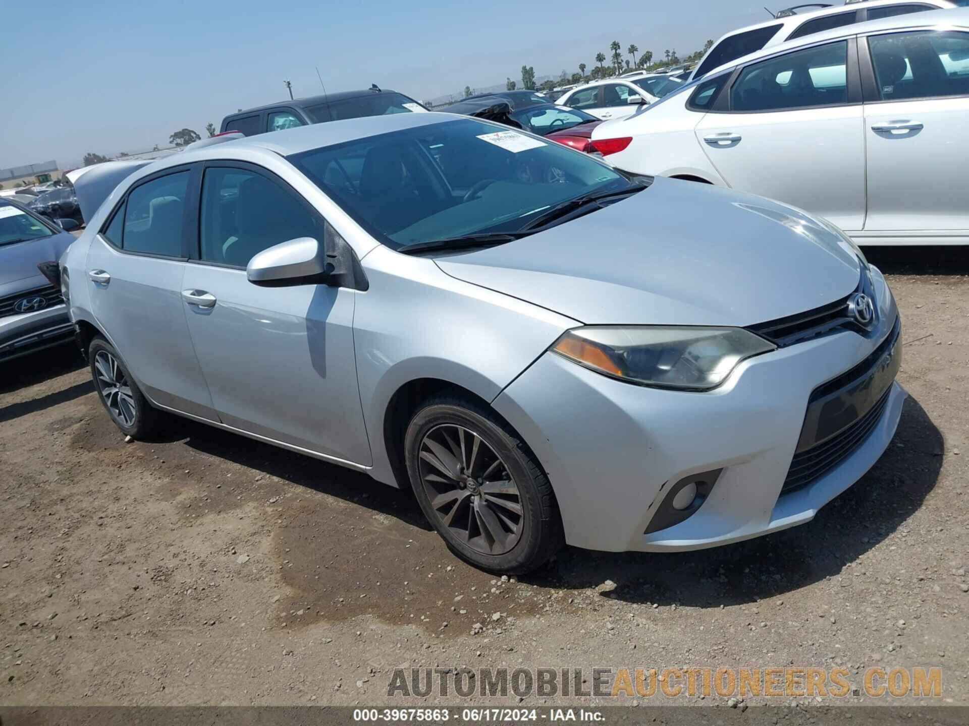 5YFBURHE3GP395504 TOYOTA COROLLA 2016