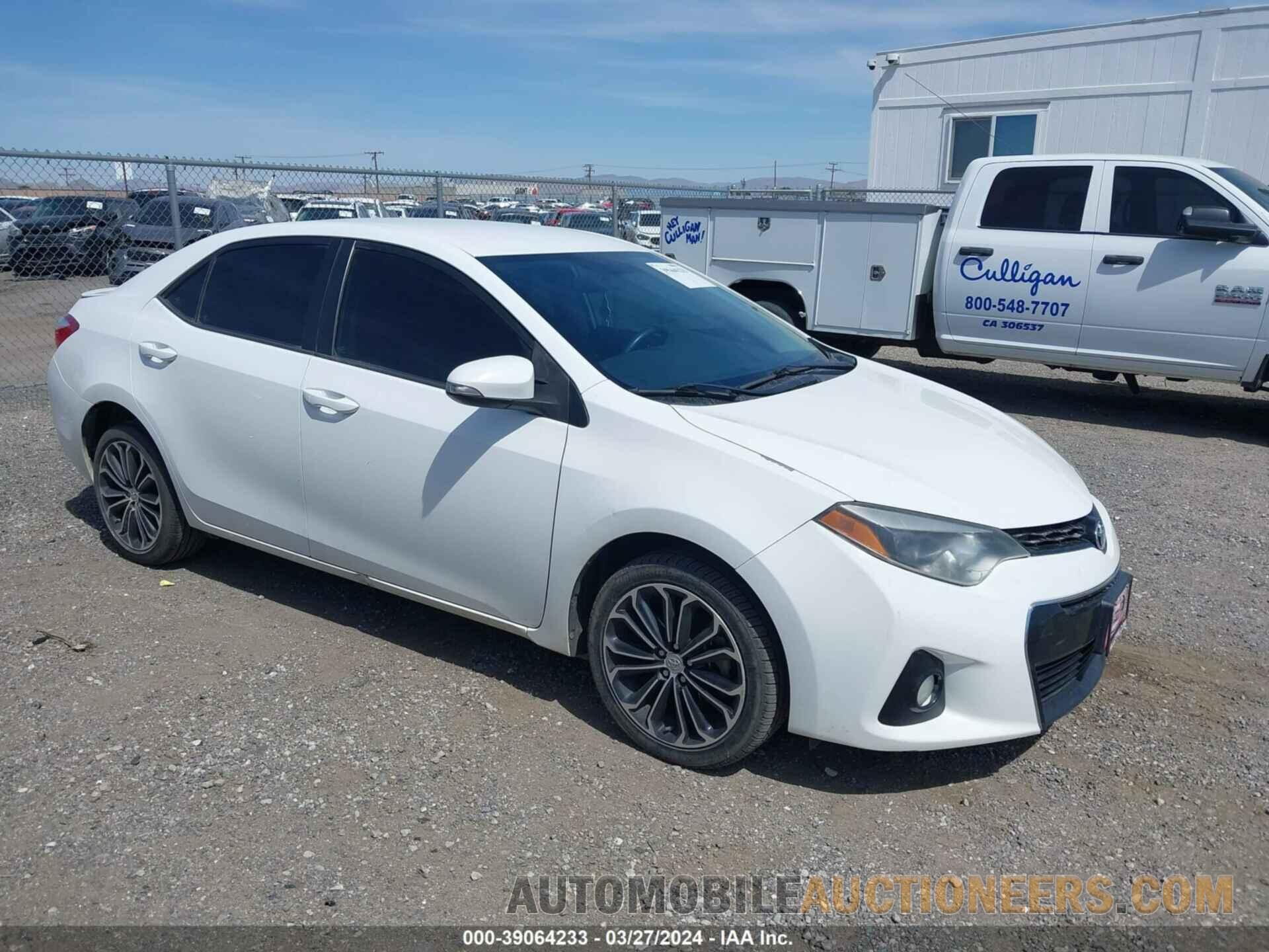 5YFBURHE3GP396202 TOYOTA COROLLA 2016