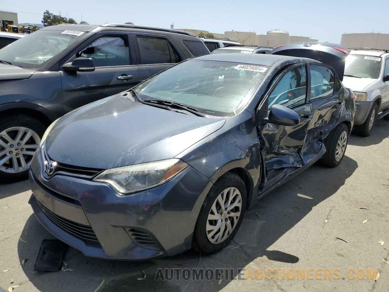 5YFBURHE3GP399052 TOYOTA COROLLA 2016