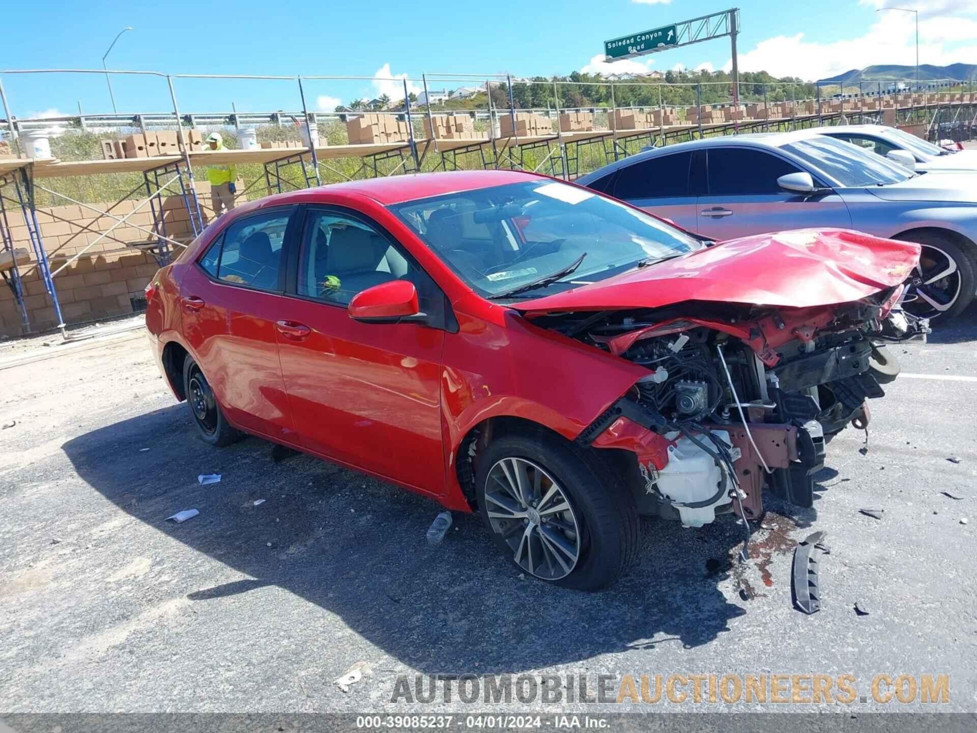 5YFBURHE3GP402273 TOYOTA COROLLA 2016