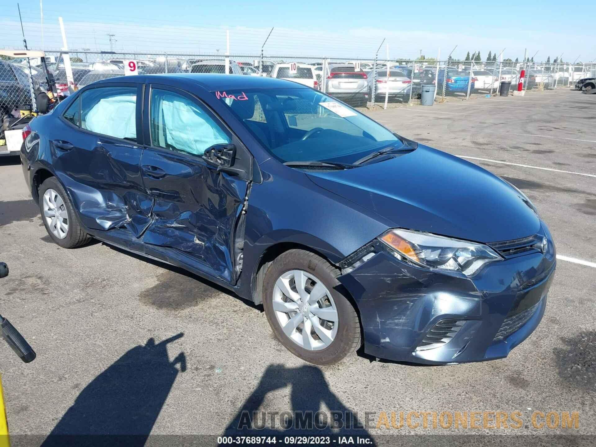 5YFBURHE3GP406615 TOYOTA COROLLA 2016