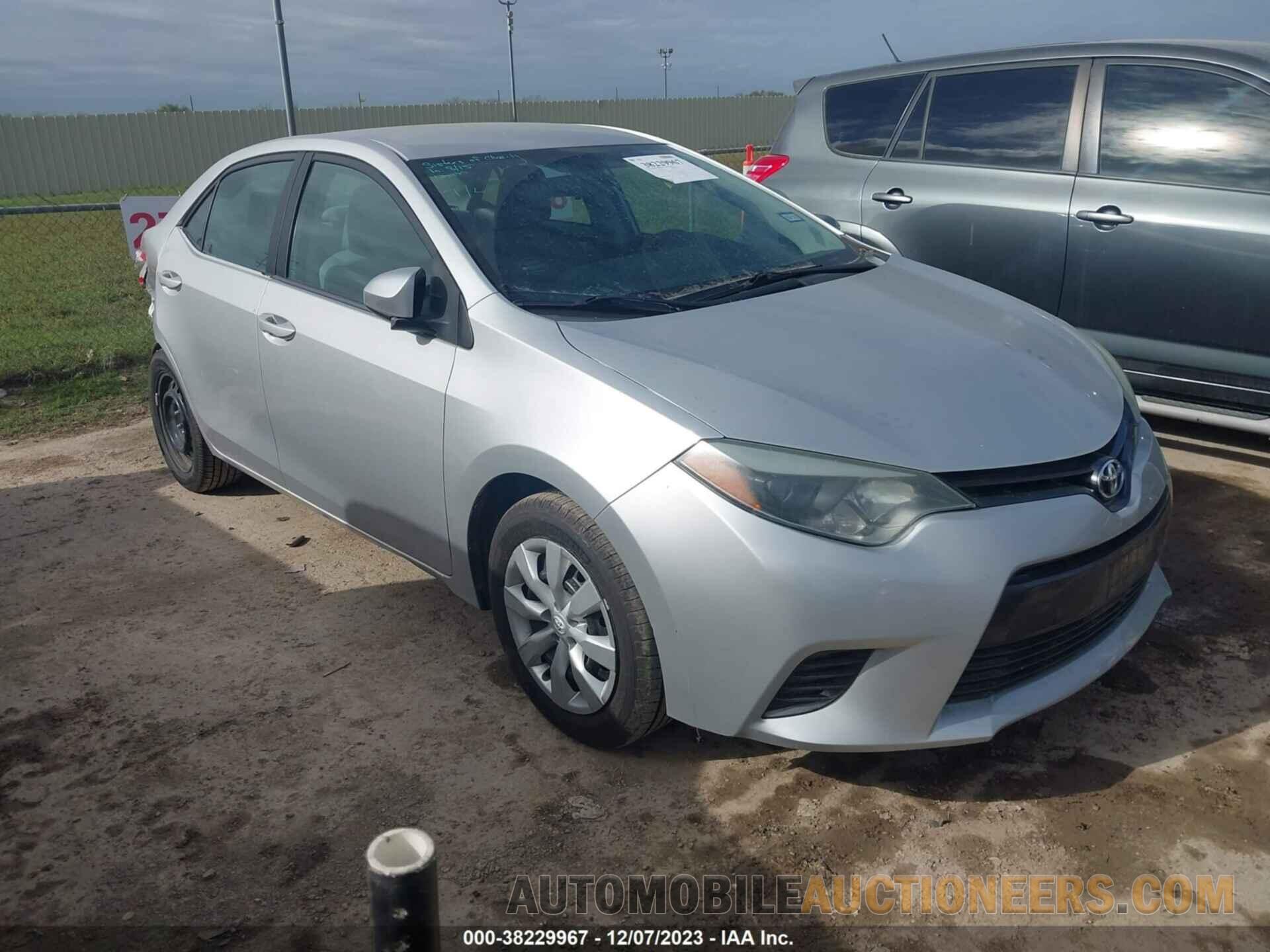 5YFBURHE3GP411118 TOYOTA COROLLA 2016