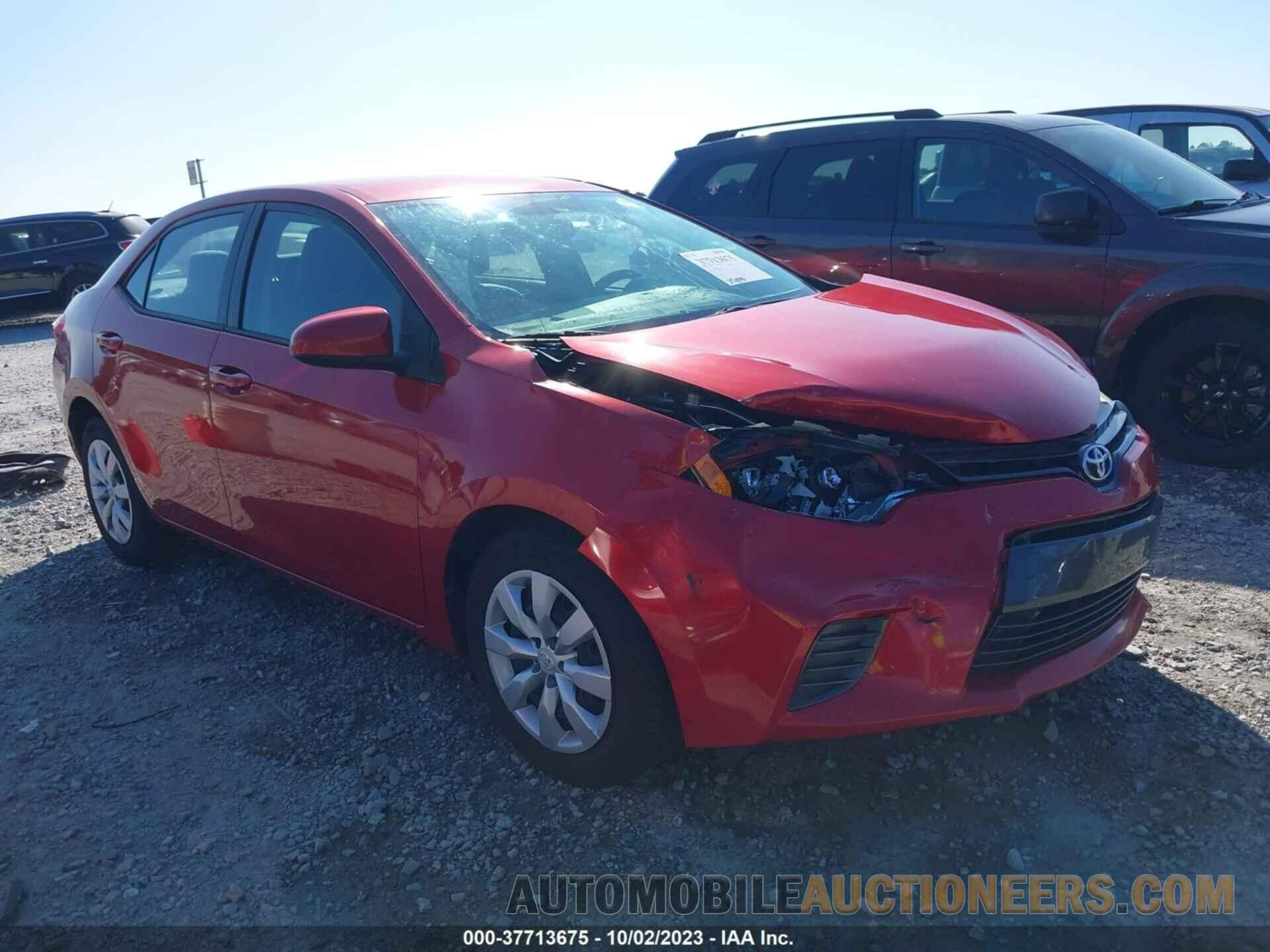 5YFBURHE3GP411605 TOYOTA COROLLA 2016