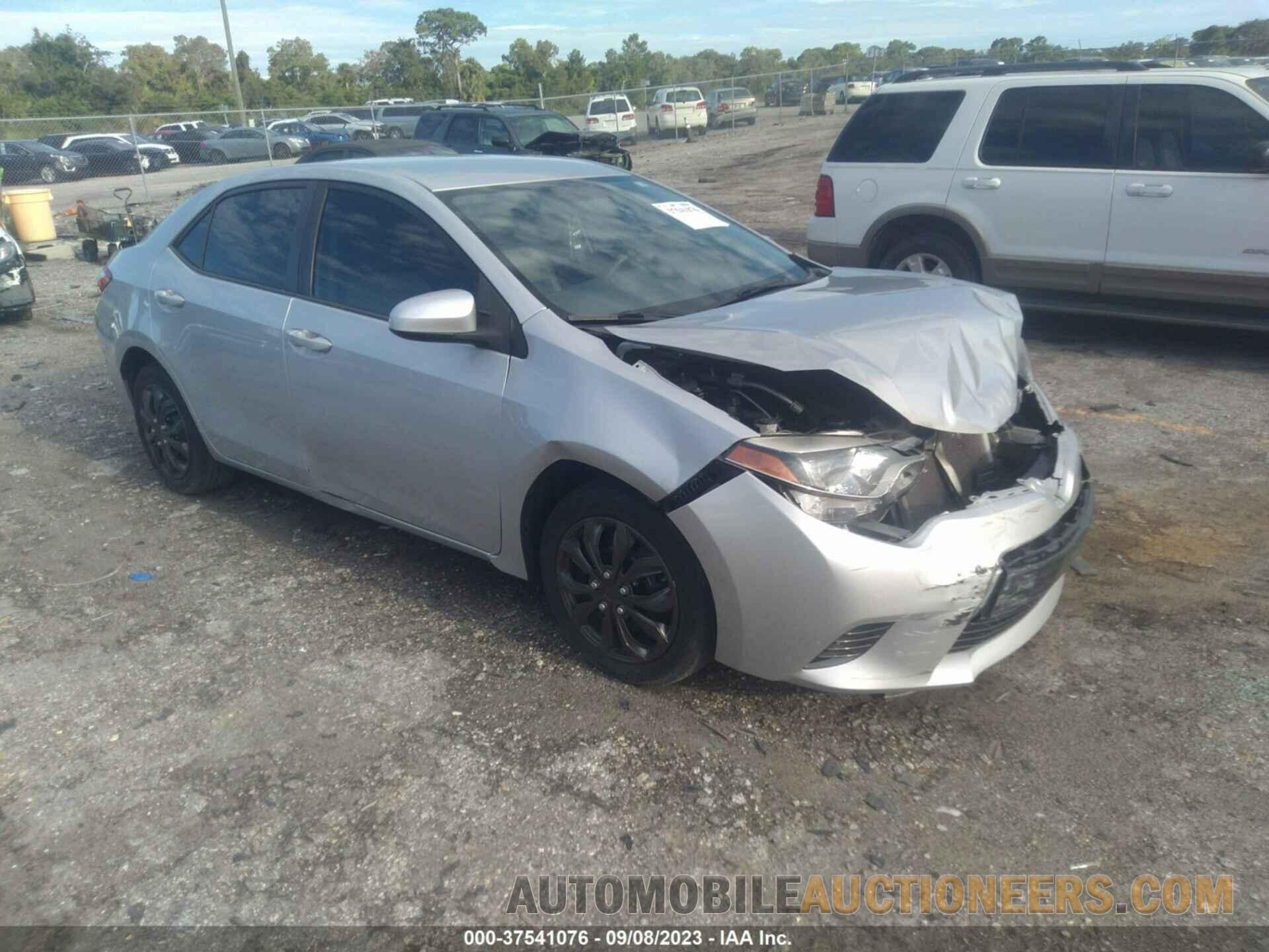 5YFBURHE3GP413838 TOYOTA COROLLA 2016