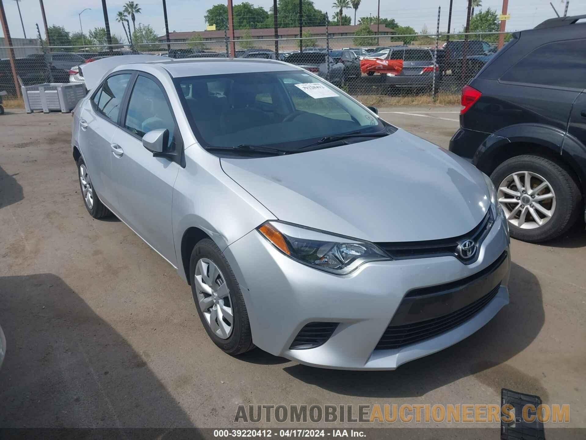 5YFBURHE3GP448119 TOYOTA COROLLA 2016