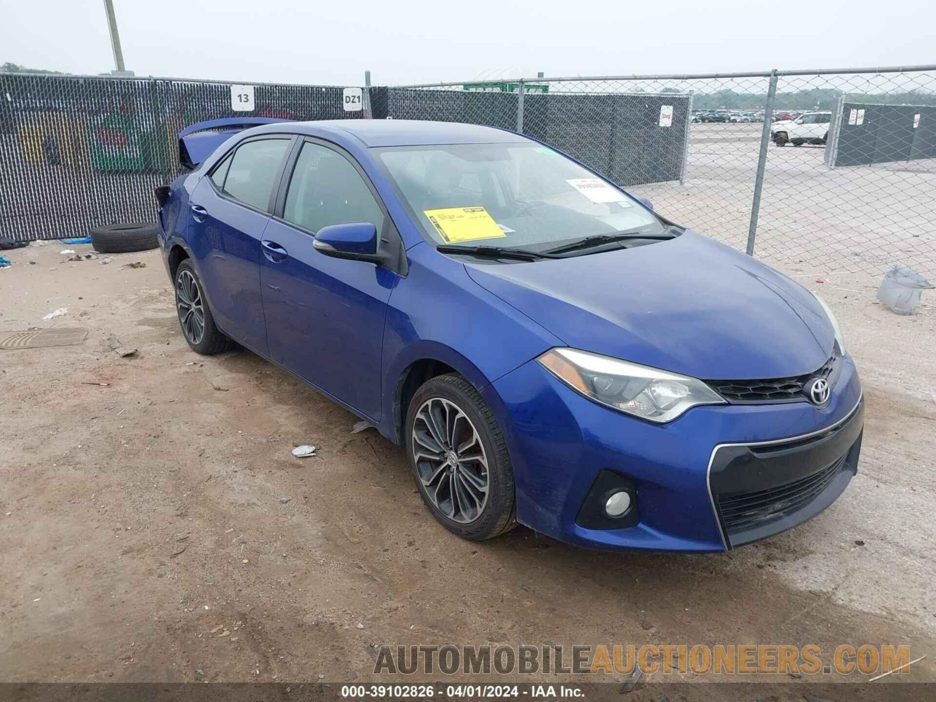 5YFBURHE3GP467706 TOYOTA COROLLA 2016