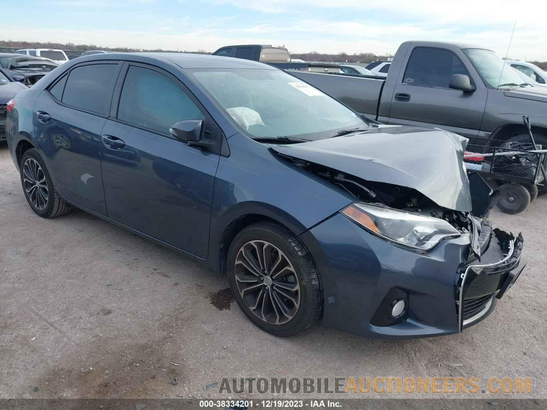 5YFBURHE3GP474249 TOYOTA COROLLA 2016