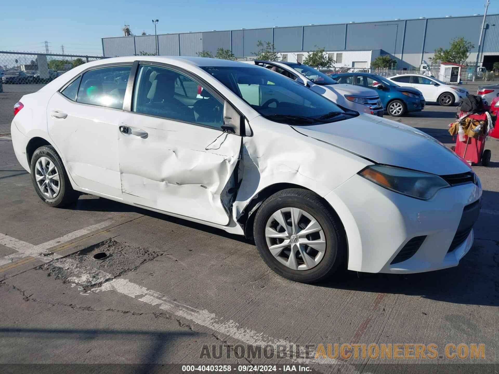 5YFBURHE3GP476566 TOYOTA COROLLA 2016