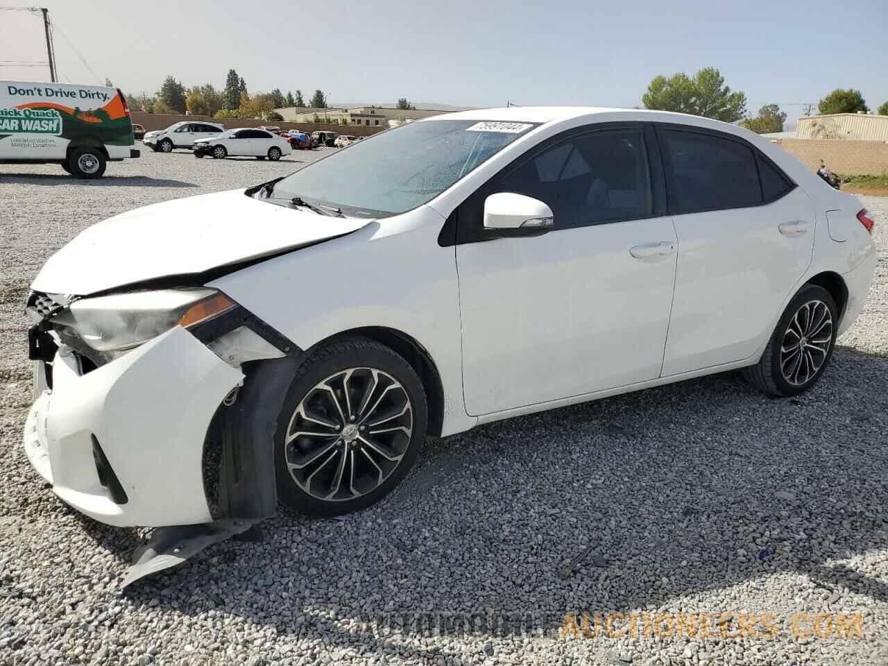 5YFBURHE3GP477877 TOYOTA COROLLA 2016