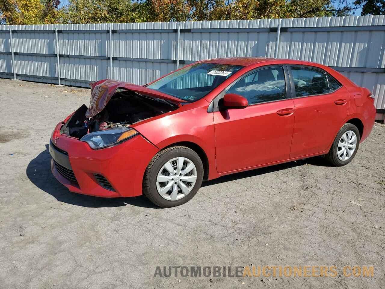 5YFBURHE3GP492119 TOYOTA COROLLA 2016