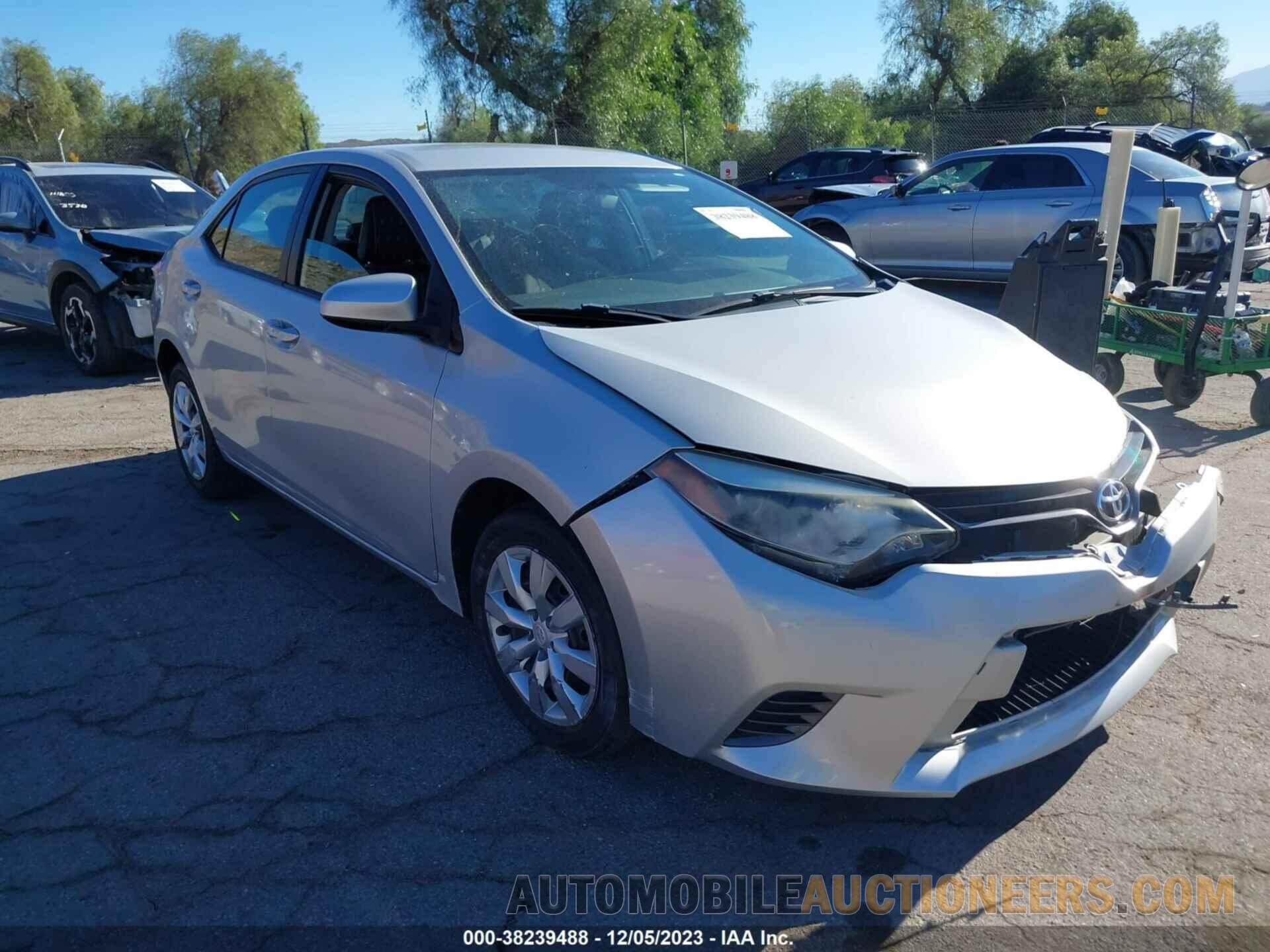 5YFBURHE3GP511249 TOYOTA COROLLA 2016